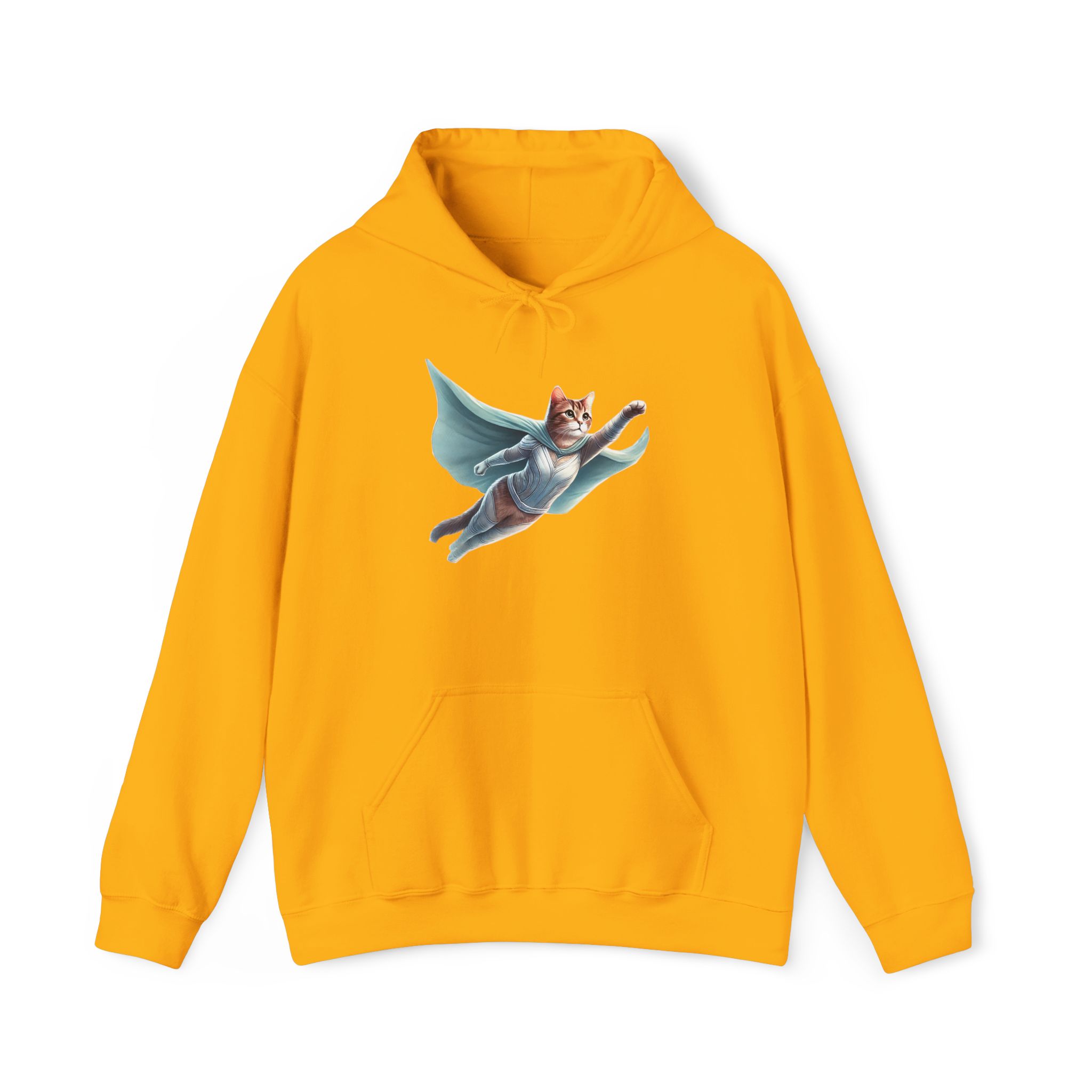 Cat Hoodie superhero Graphic sweater funny Hoodie fantasy design kitten lover cool clothing cat apparel - Image 12