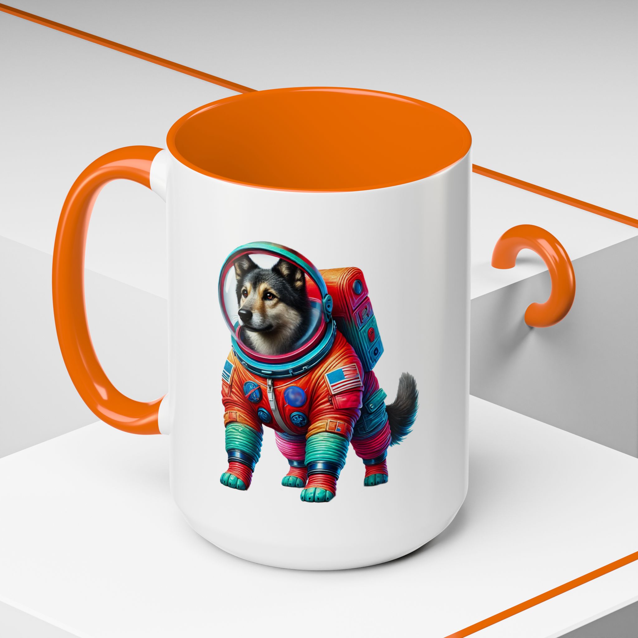 Office mug Dog Outerspace coffee cup Dachshund astronaut tea lover boho gift for her pet accessory puppy - Image 56