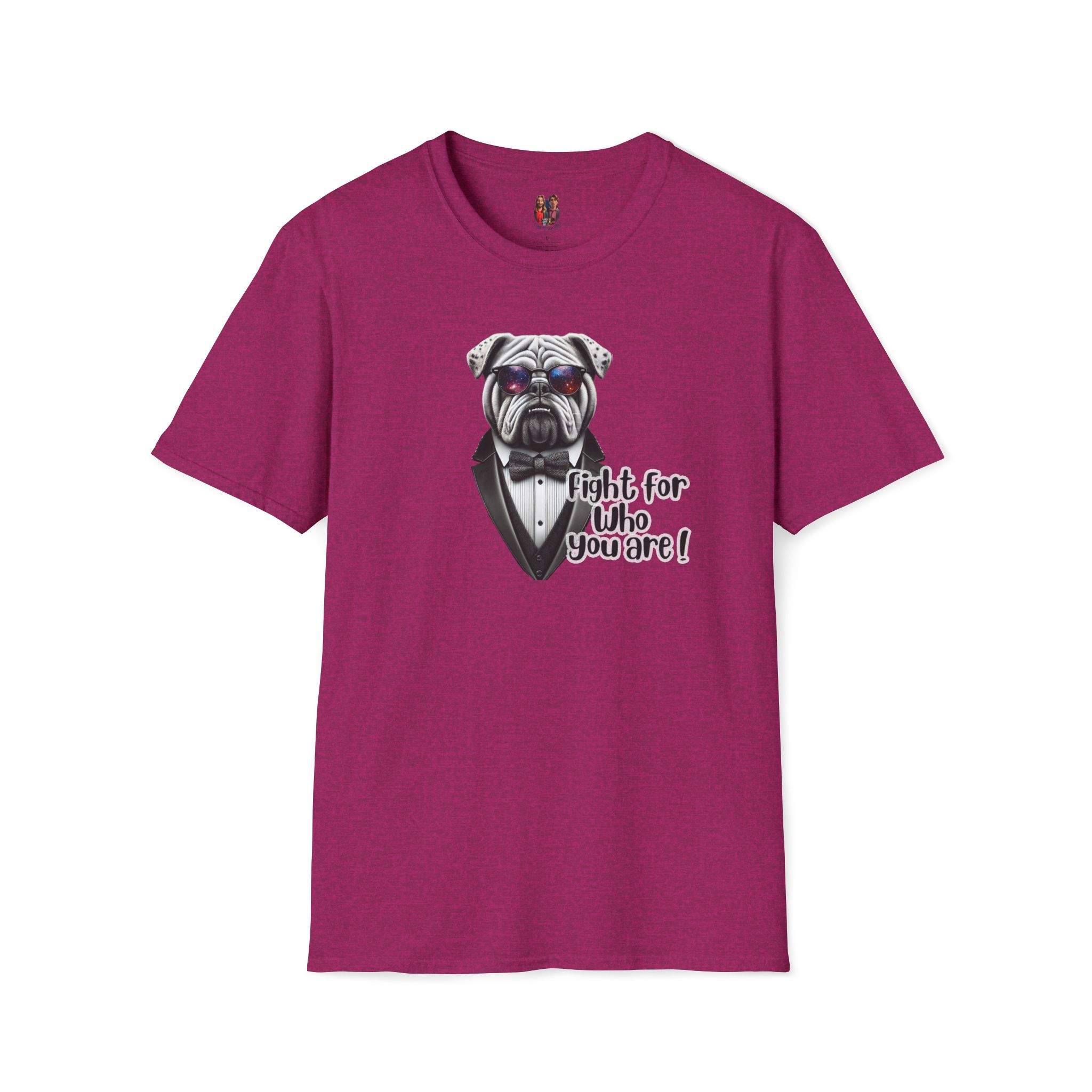Vintage Tshirt Motivational Graphic tee Bull dog design funny clothing for self confidence boost - Image 16