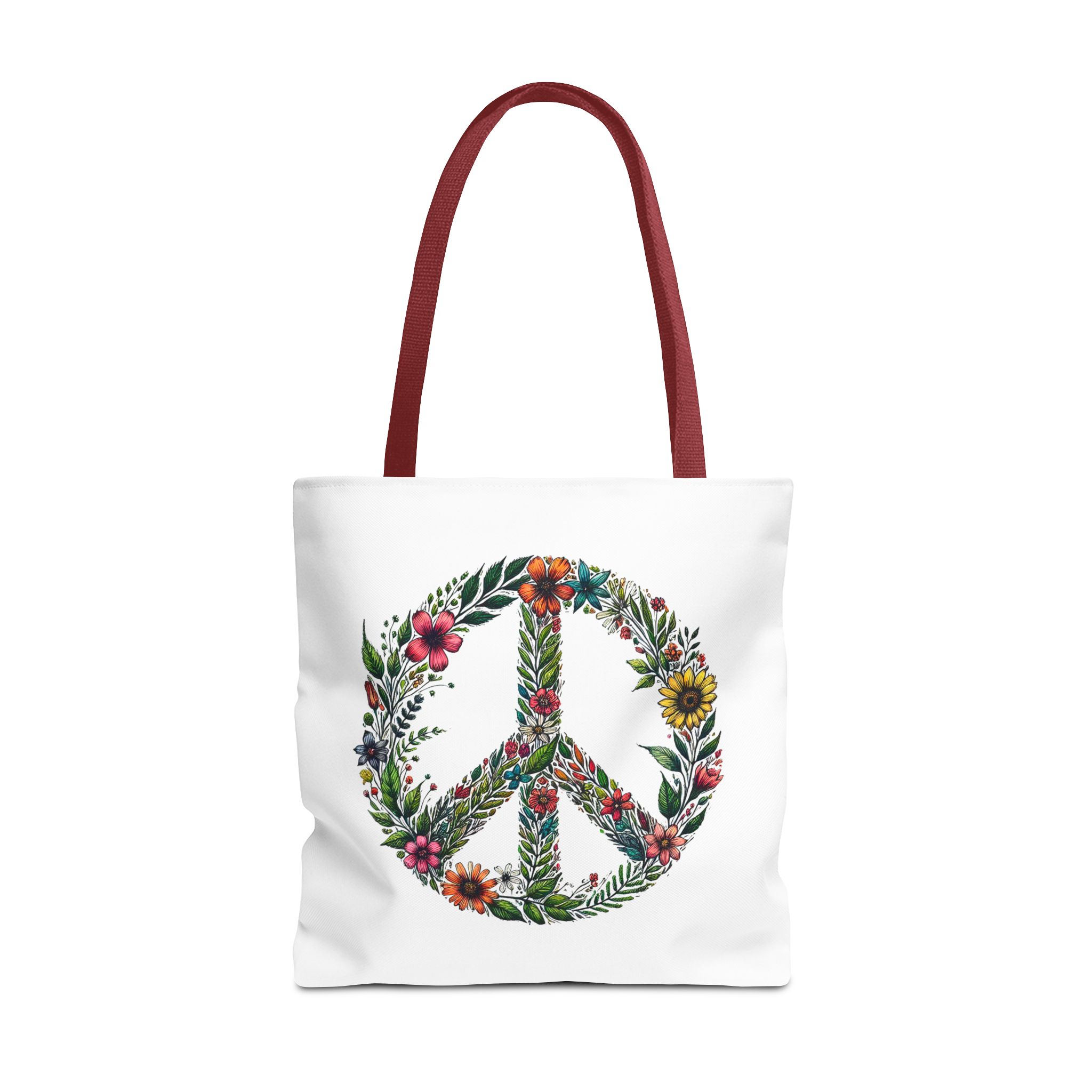 Peace and Love tote bag positive vibes and dreamy vintage look - Image 11