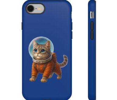 Cat in Space Suit Phone Case
