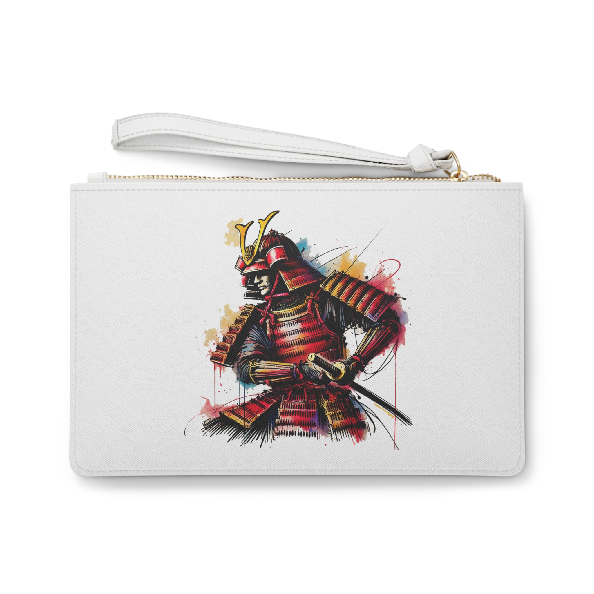 Vintage Bag samurai japanese evening bag Canvas evening bag cool clothing gift cool colourful evening bag unique Handbag – Image 2