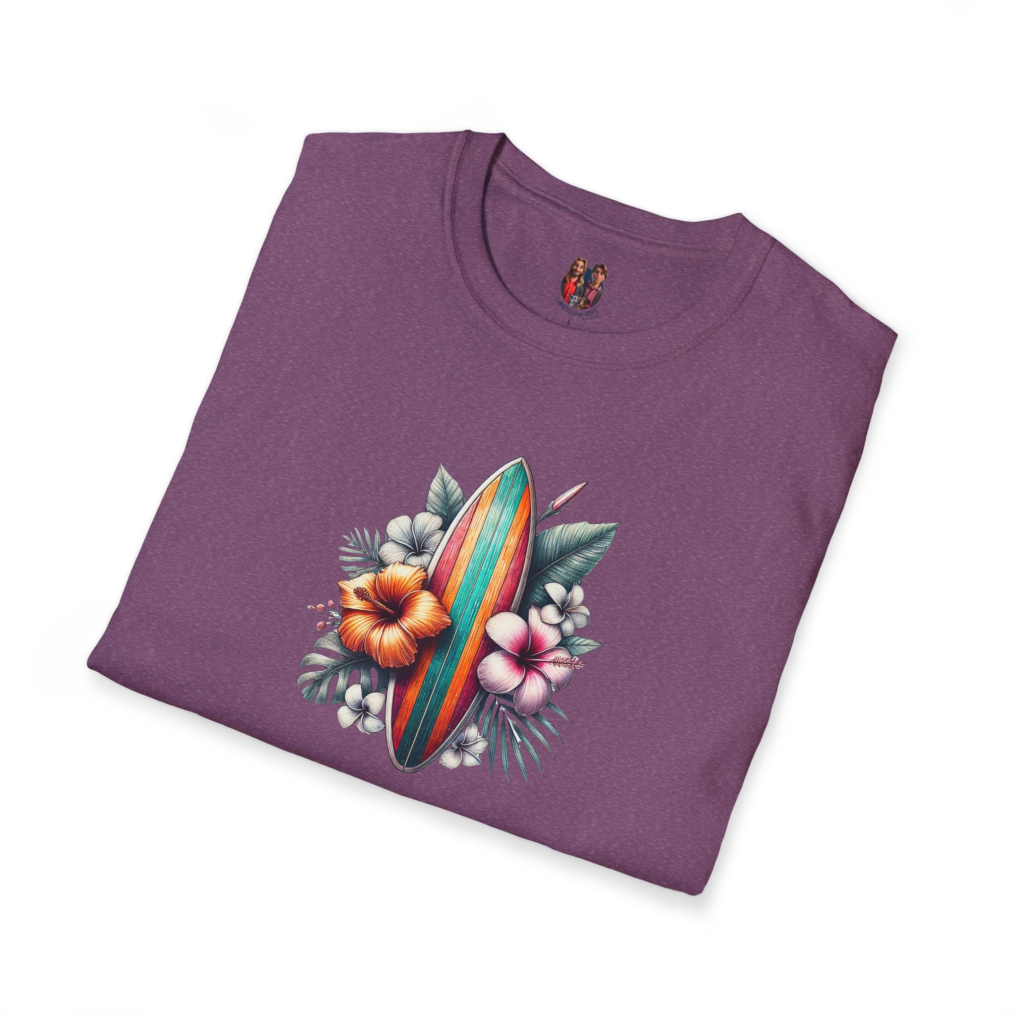 Hawaii Tropical tshirt - Island Nature Graphic - Vacation Style Tee - Image 33