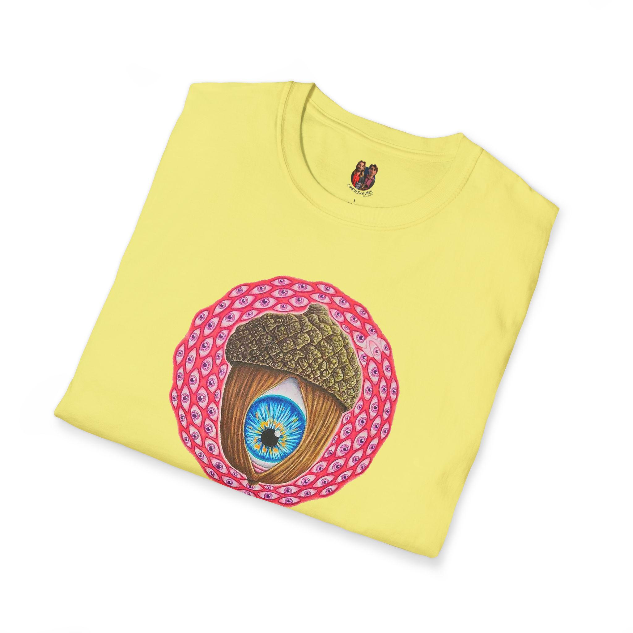 Imaginative Surrealist Art Tshirt Goat Unique Dream tee by Renowned Artist - Image 11