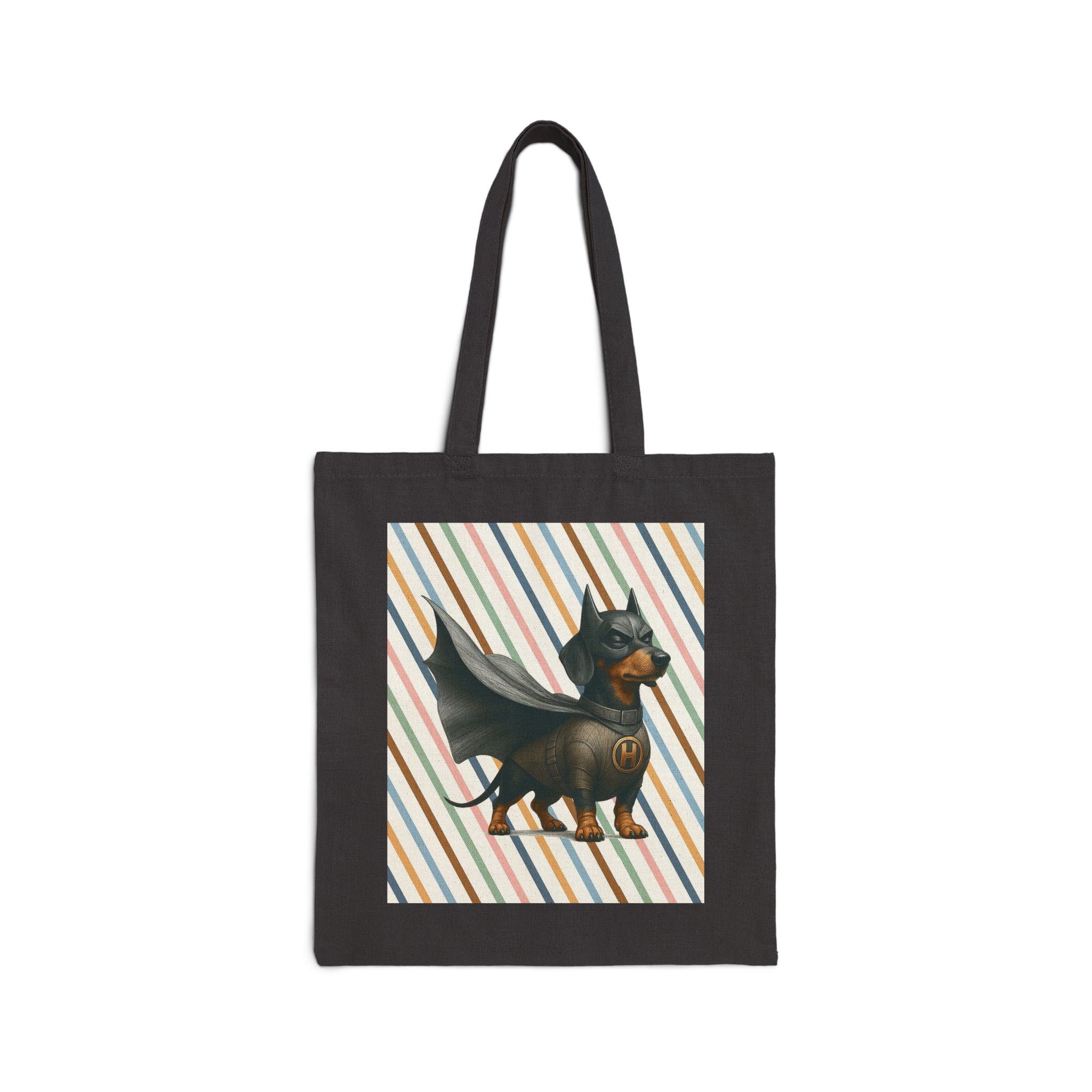 Superhero tote bag Superhero Dog canvas tote bag pet ethical purse puppy shoulder bag dog cool print – Image 5