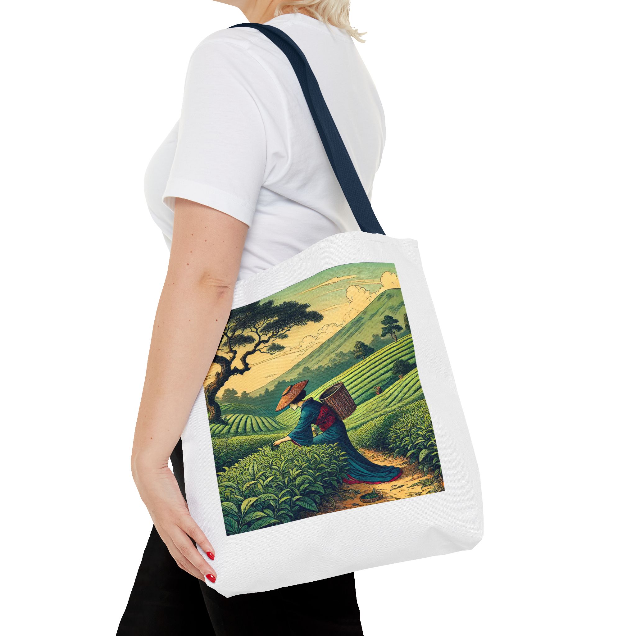 Japanese tote bag modern Asian style with ukiyo and traditional art design - Image 28