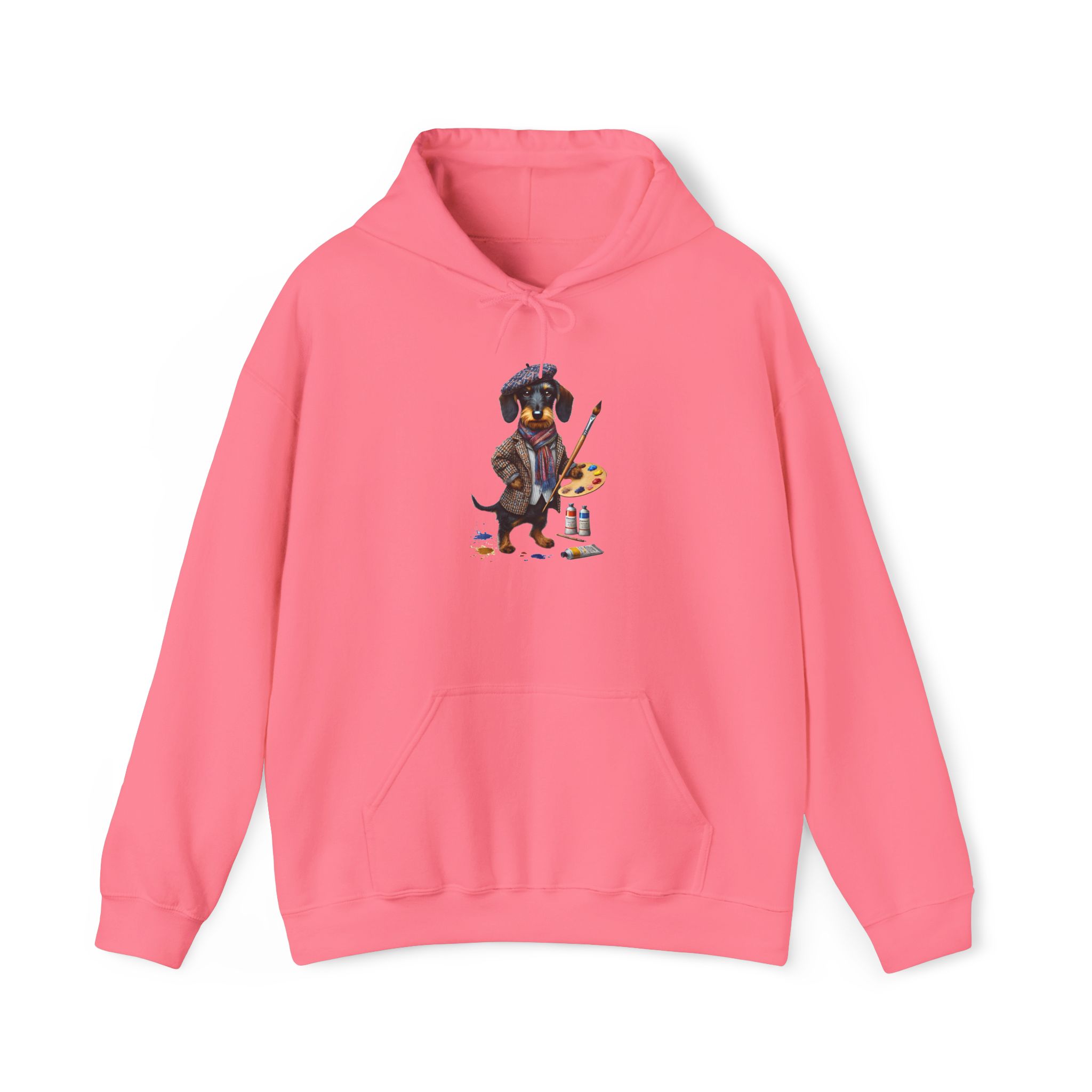 Dachshund Hoodie – Cute Dog Hoodie – Boho Dog Sweatshirt dachshund print - Image 32