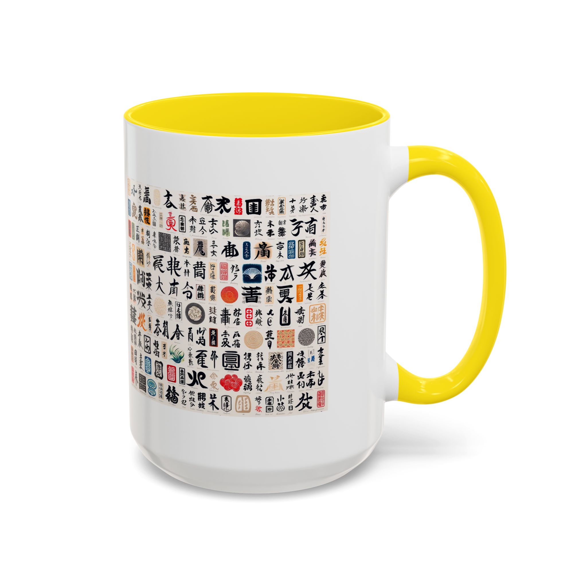 Coffee Mug calligraphy Japan Cup tea lover gift for her cute mug office accessory japan design - Imagen 61