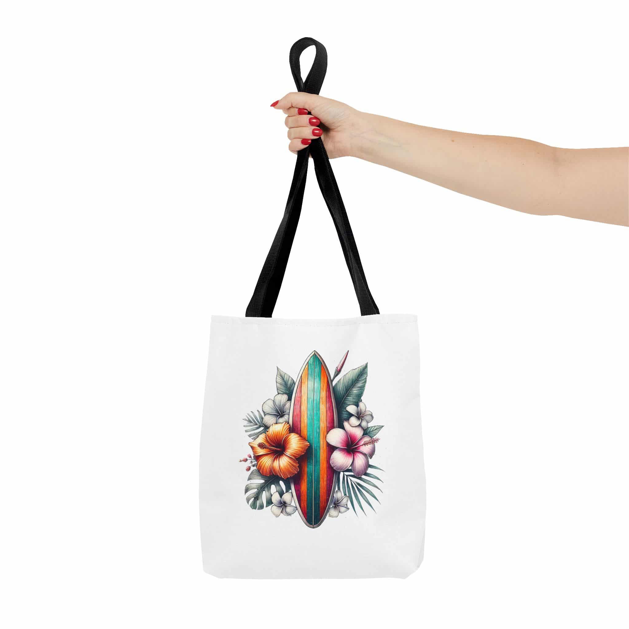 Surf handbag – Beach Tote bag – Hawaii purse surf print - Image 2