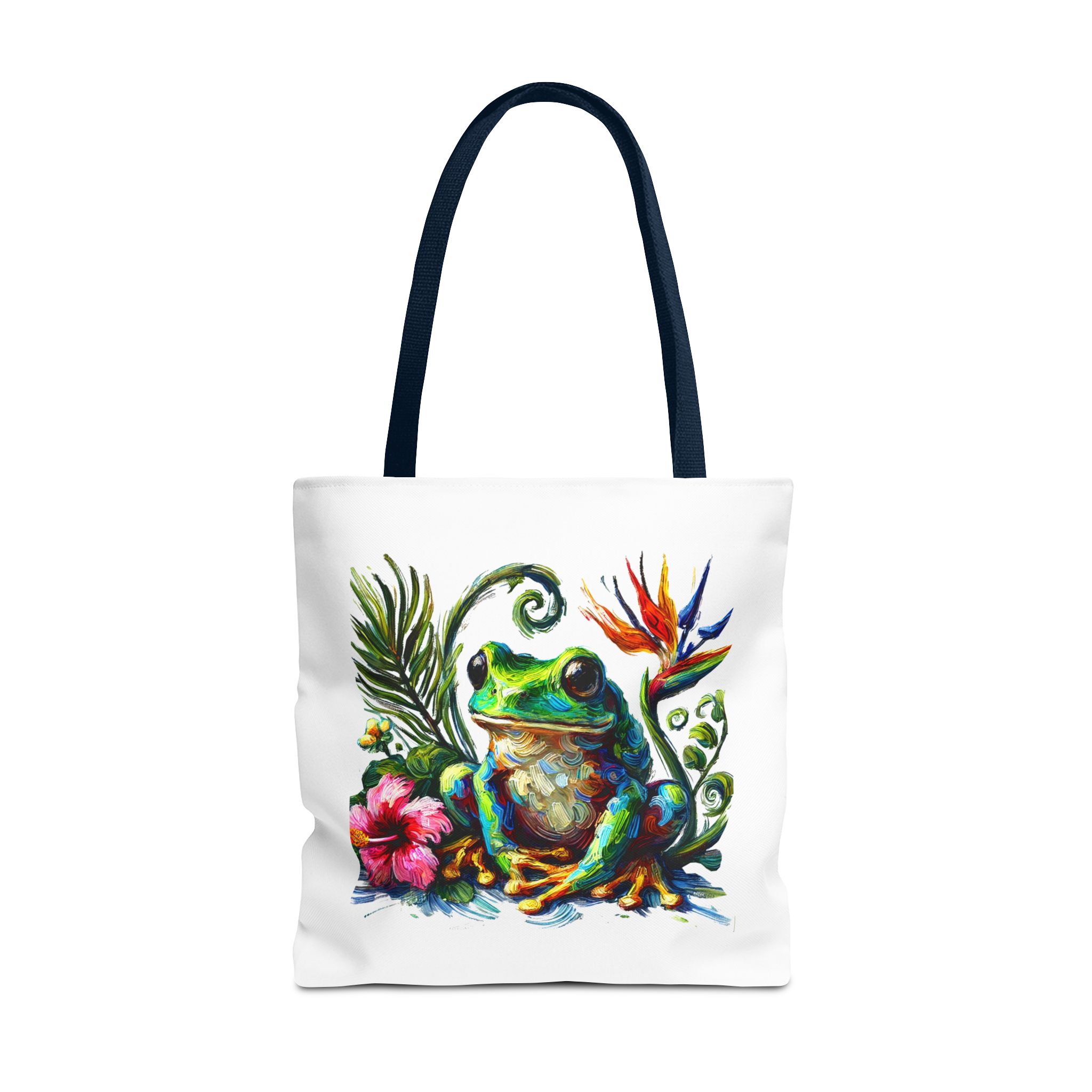 Canvas Tote bag jungle nature Bag boho clothing gift frog tropical visuals purse Handbag cool shoulder bag retro – Image 29