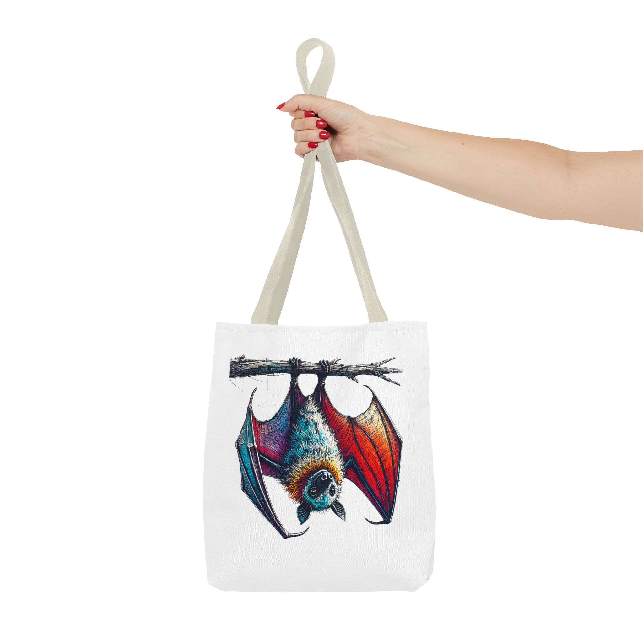 Bat tote bag original animal print design for creative souls - Image 20