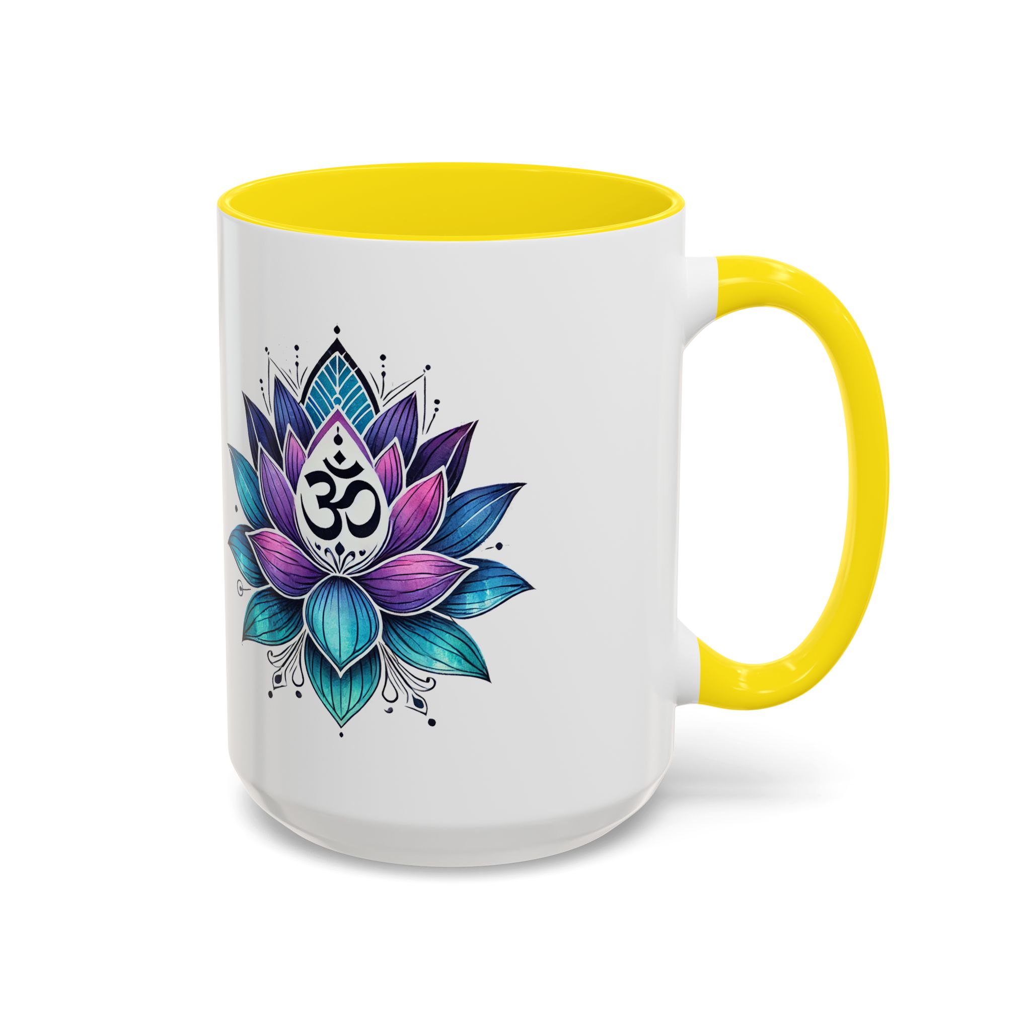 Boho office mug mindfulness mug lotus flower yoga gift coffee lover meditation accessory tea cup cute – Image 61