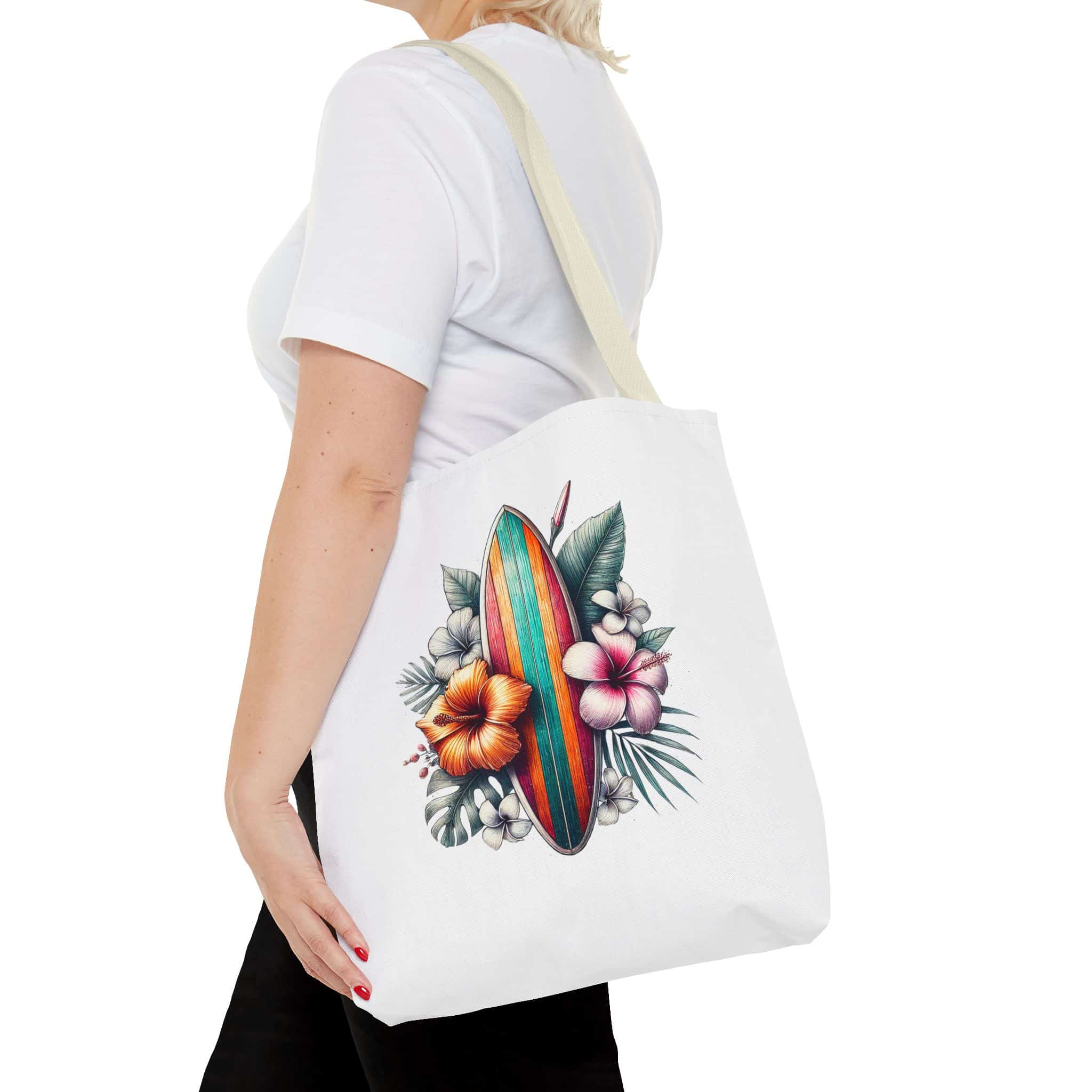 Surf handbag – Beach Tote bag – Hawaii purse surf print - Image 22