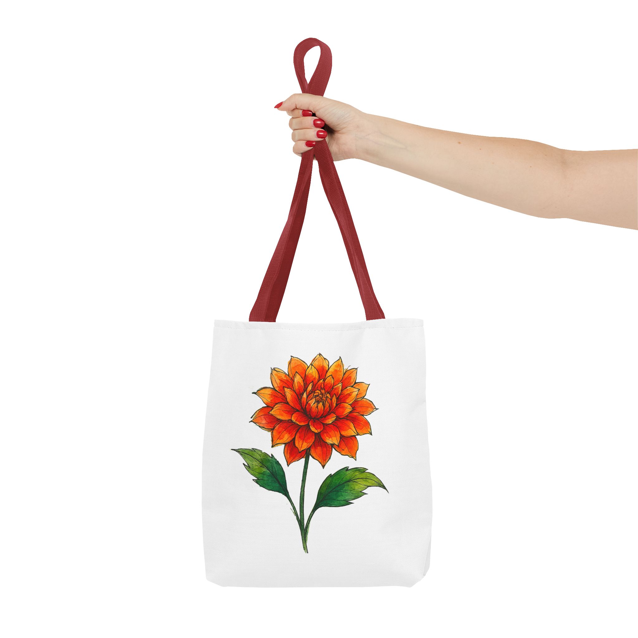 Wildflower canvas tote bag vintage cute tote bag nature shoulder bag Floral cute tote bag nature print shoulder bag flower lover – Image 8
