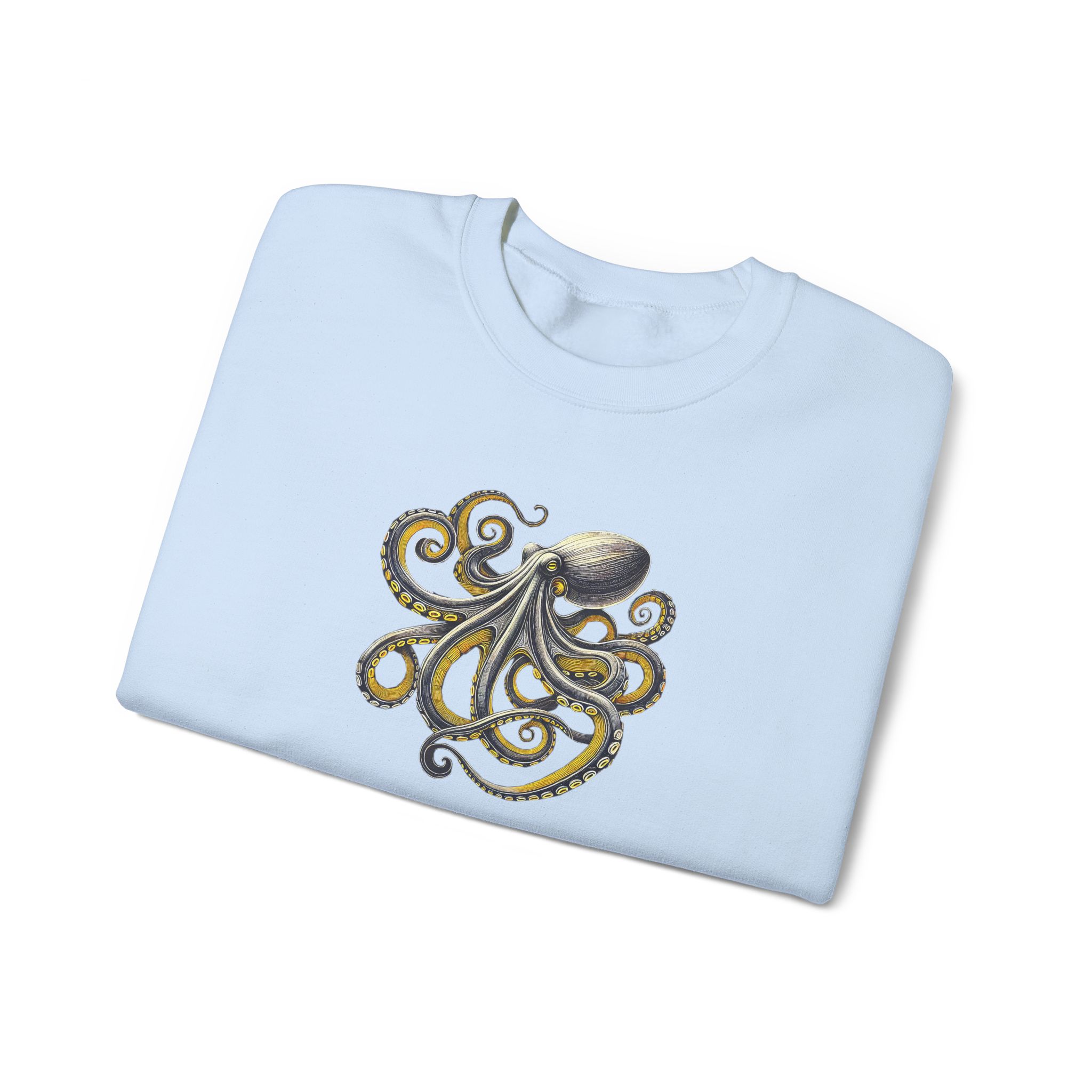 Octopus sweatshirt – Boho Octopus sweater – Japan Octopus Sweatshirt nature print - Image 19