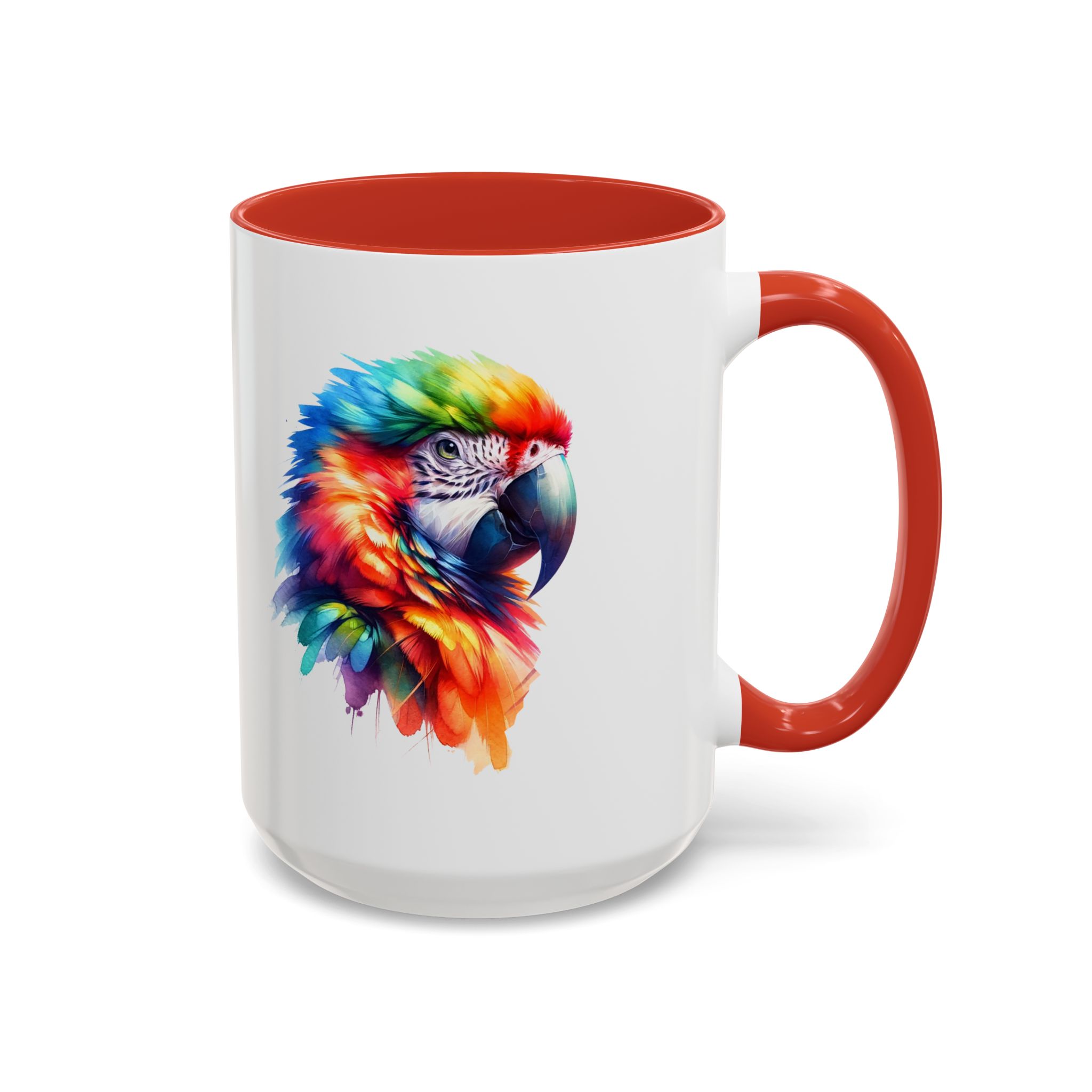 Parrot Mug vivid colors bird lover Cup parrot print cool print nature lover accessory stylish print - Imagen 29