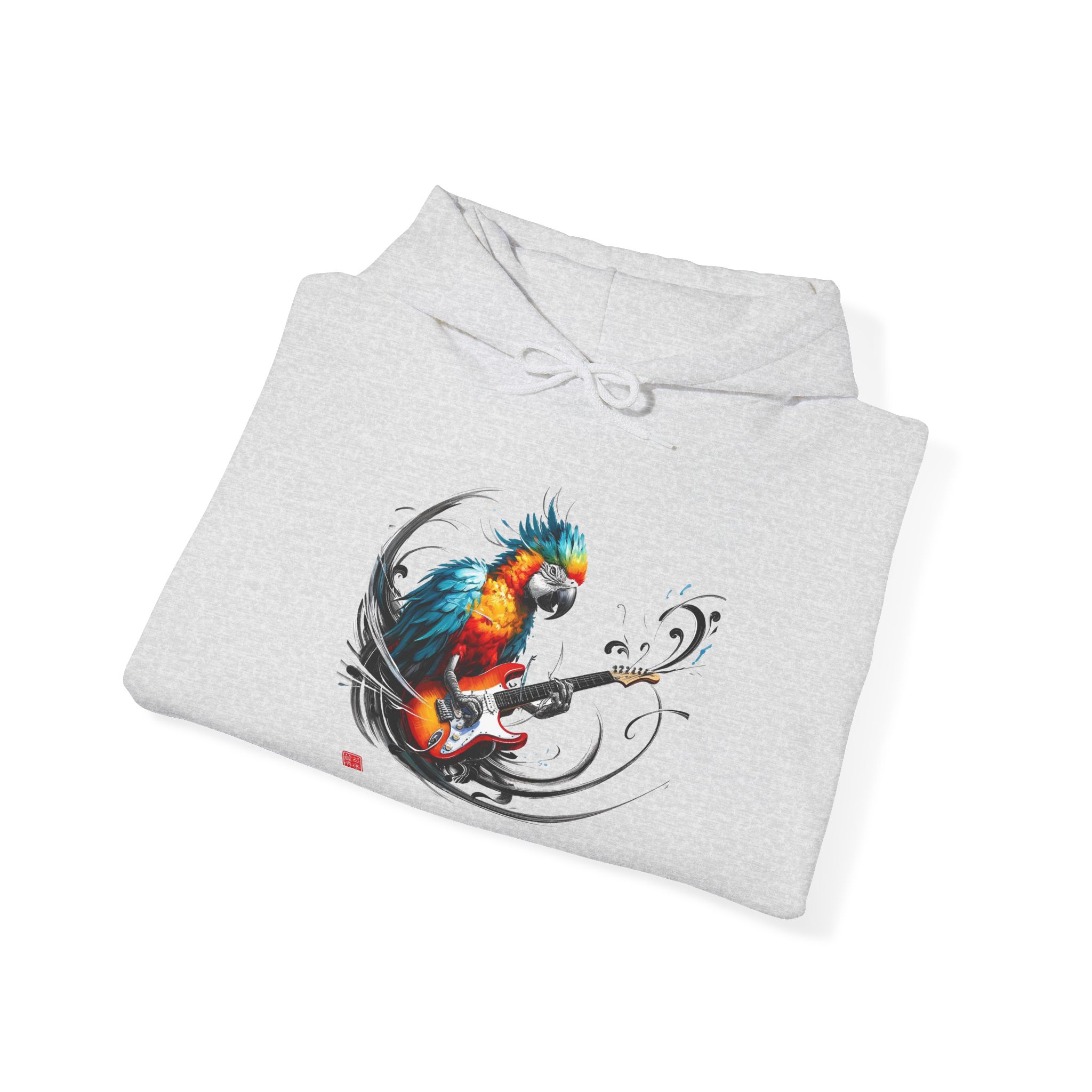 Parrot Hoodie – Vintage Bird Hoodie – Cute Parrot Sweatshirt bird print - Image 5