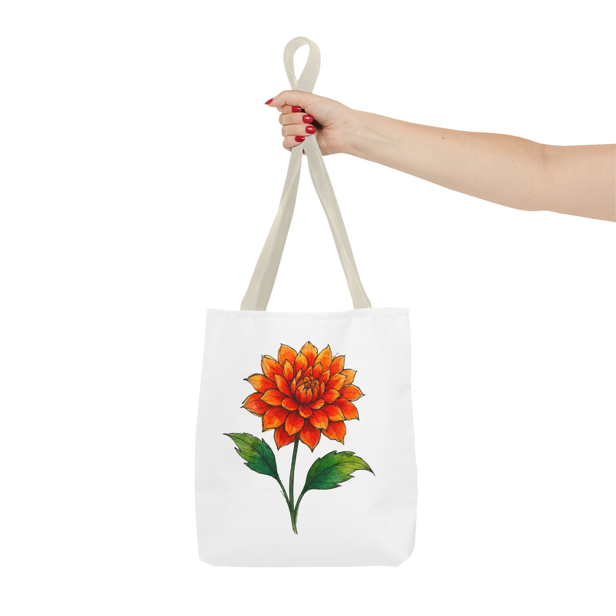 Wildflower canvas tote bag vintage cute tote bag nature shoulder bag Floral cute tote bag nature print shoulder bag flower lover – Image 20