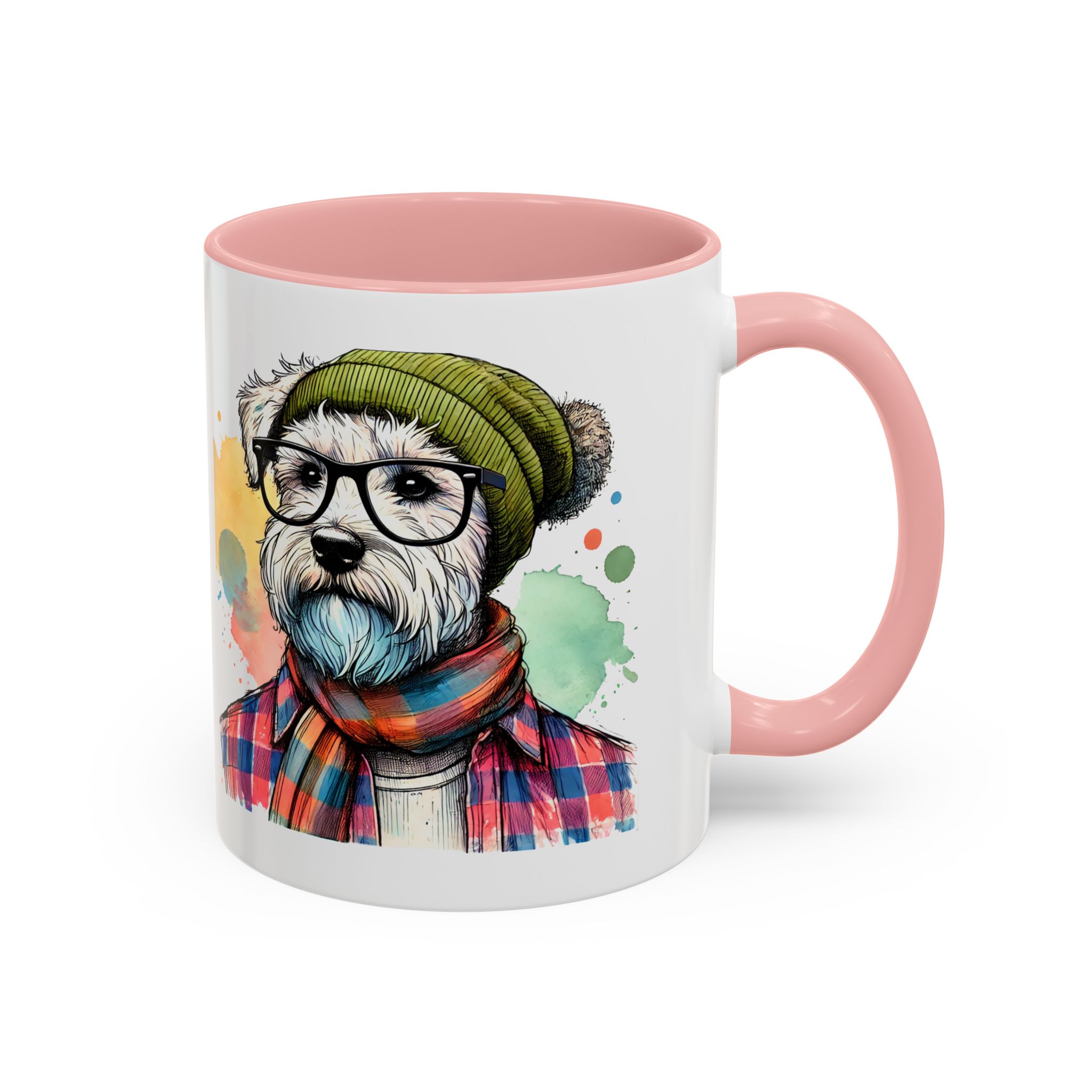 Funny mug dog Boho coffee mug funny gift pet lover hipster accessory lover tea office mug unique design - Image 9