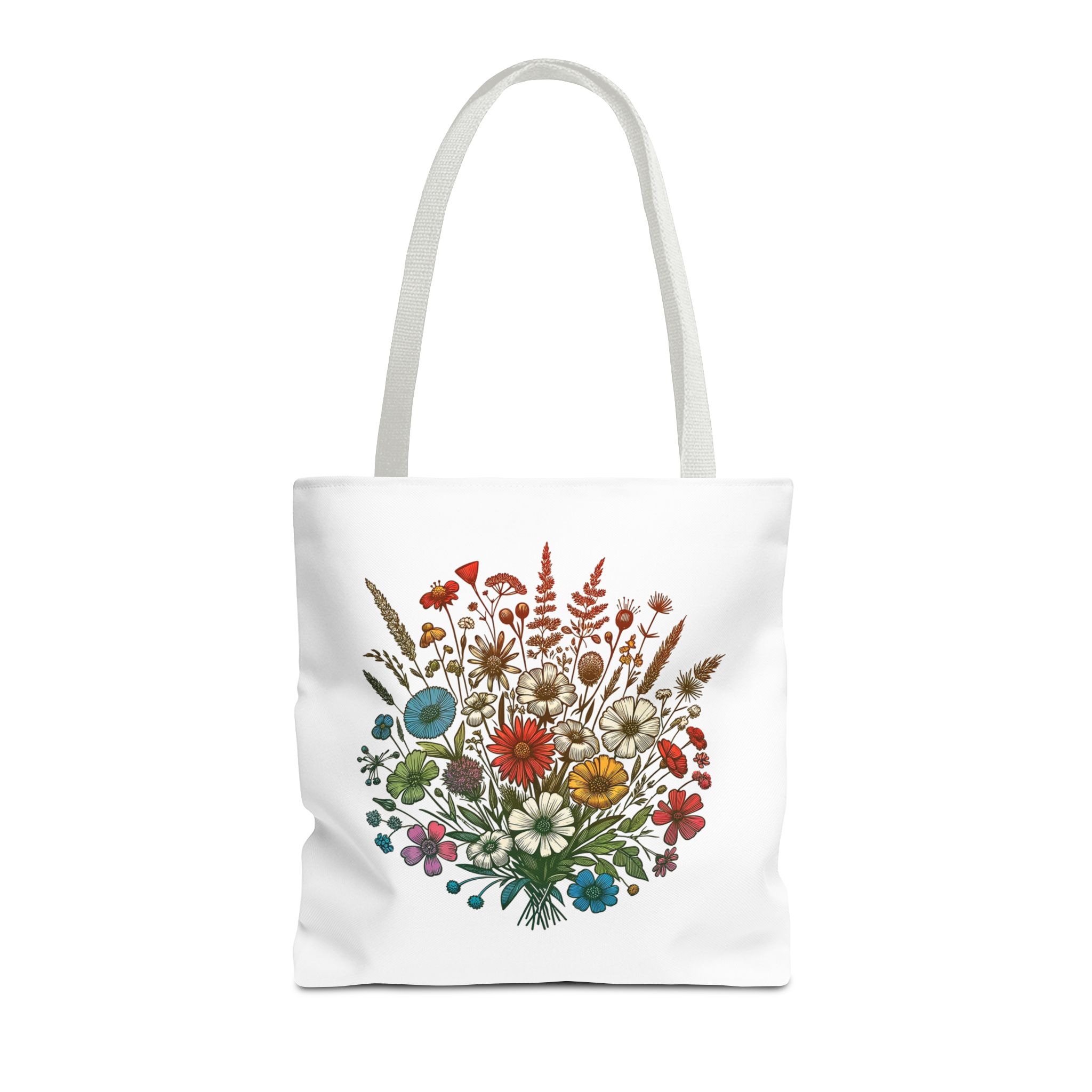 Flower tote bag – Boho Flower Tote bag – Floral purse tropical print - Image 15