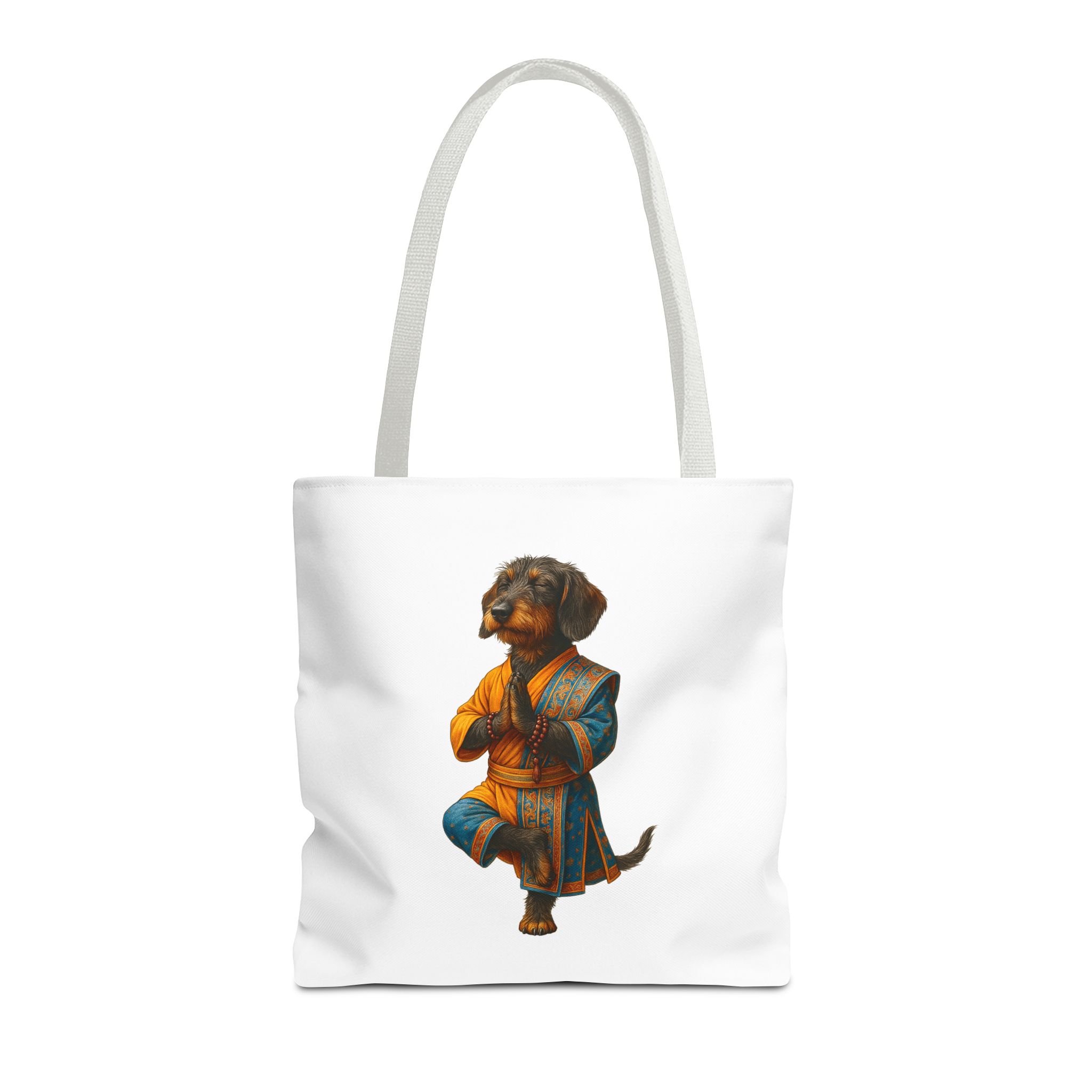 Funny canvas tote bag yoga cute tote bag dog yoga gift mindfulness shoulder bag puppy purse pet lover handbag - Imagen 15