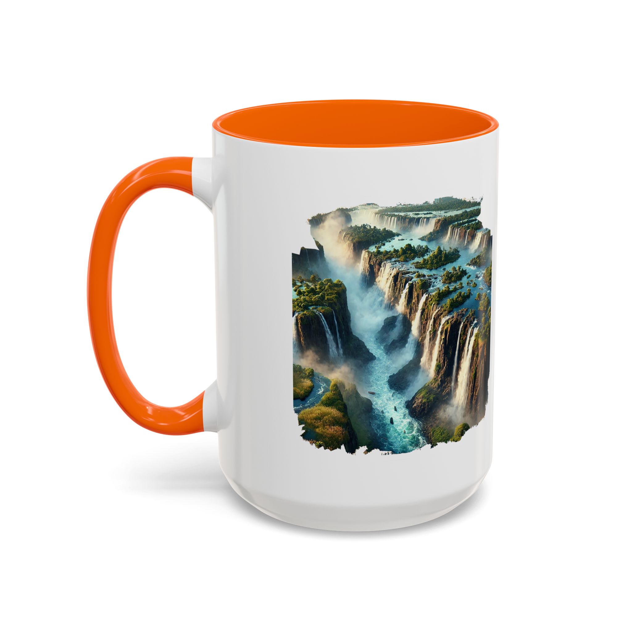 Tea mug Landscape Brazil office mug nature Iguazu & igacu print boho gift coffee accessory unique cup vintage - Image 54