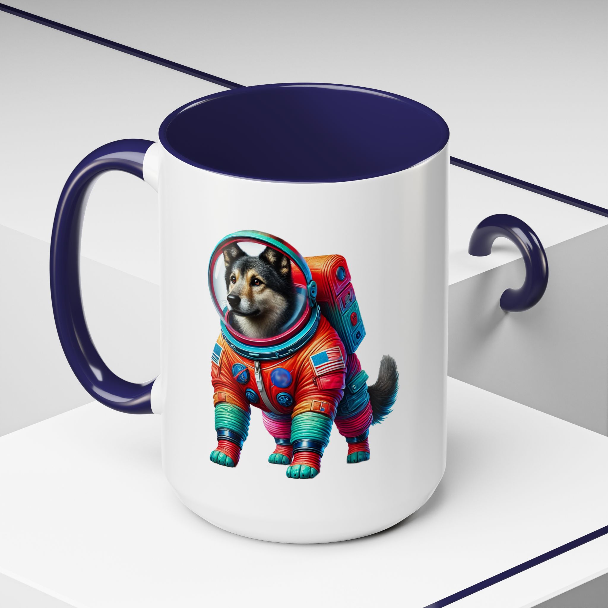 Office mug Dog Outerspace coffee cup Dachshund astronaut tea lover boho gift for her pet accessory puppy - Image 28