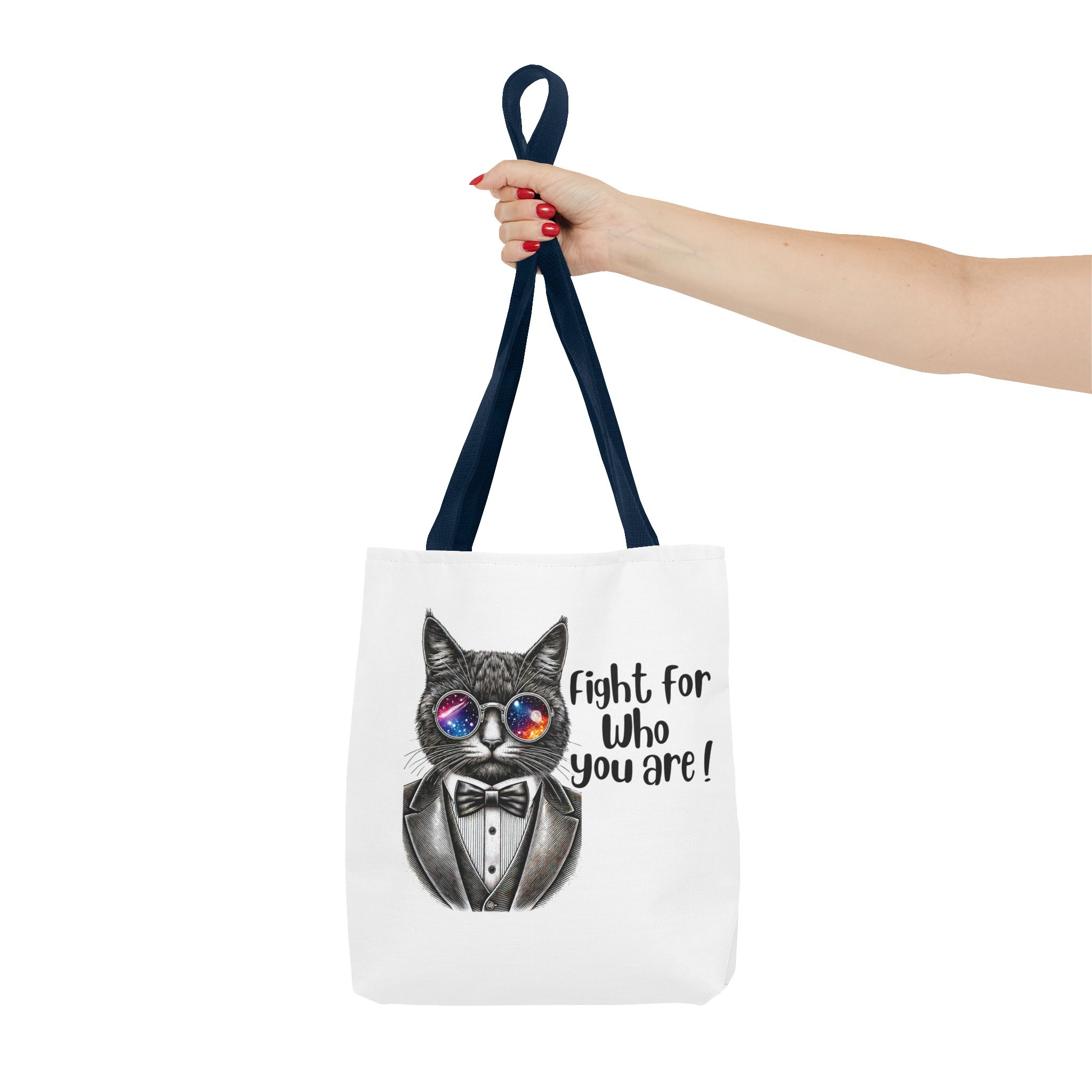 Motivation Tote bag – Cat tote bag – Boho Cat purse motivation print - Image 26