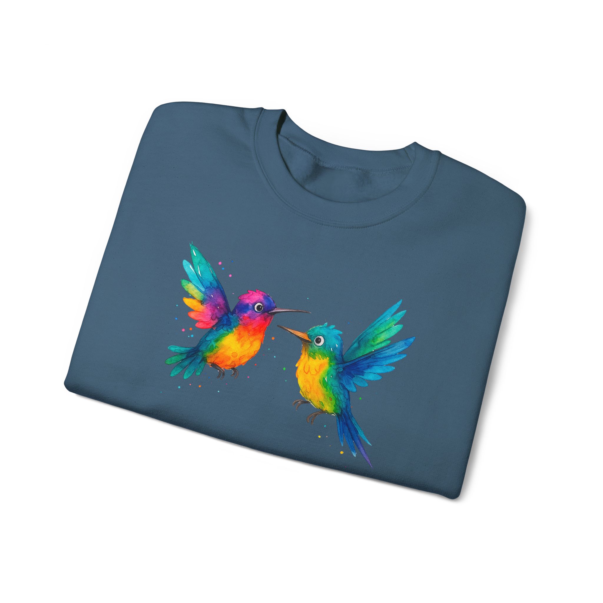 Colibri sweatshirt – Cute Bird sweatshirt – humming Bird sweater nature print - Image 23