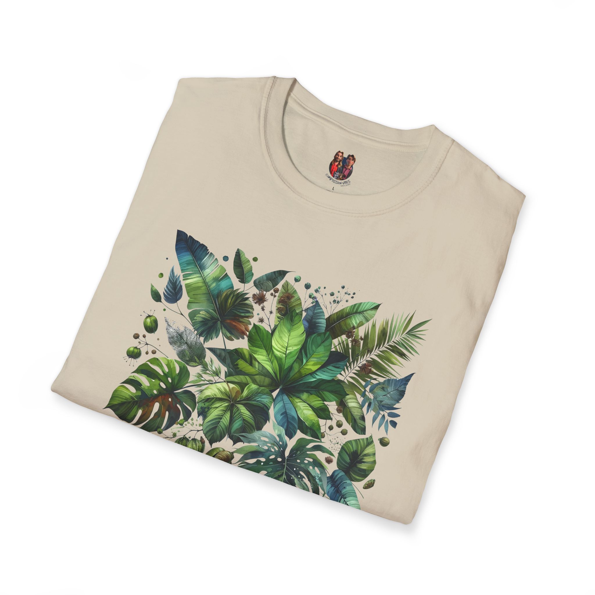 Forest Nature tshirt - Vintage Forest Graphic - Landscape Nature Lover Tee - Image 7