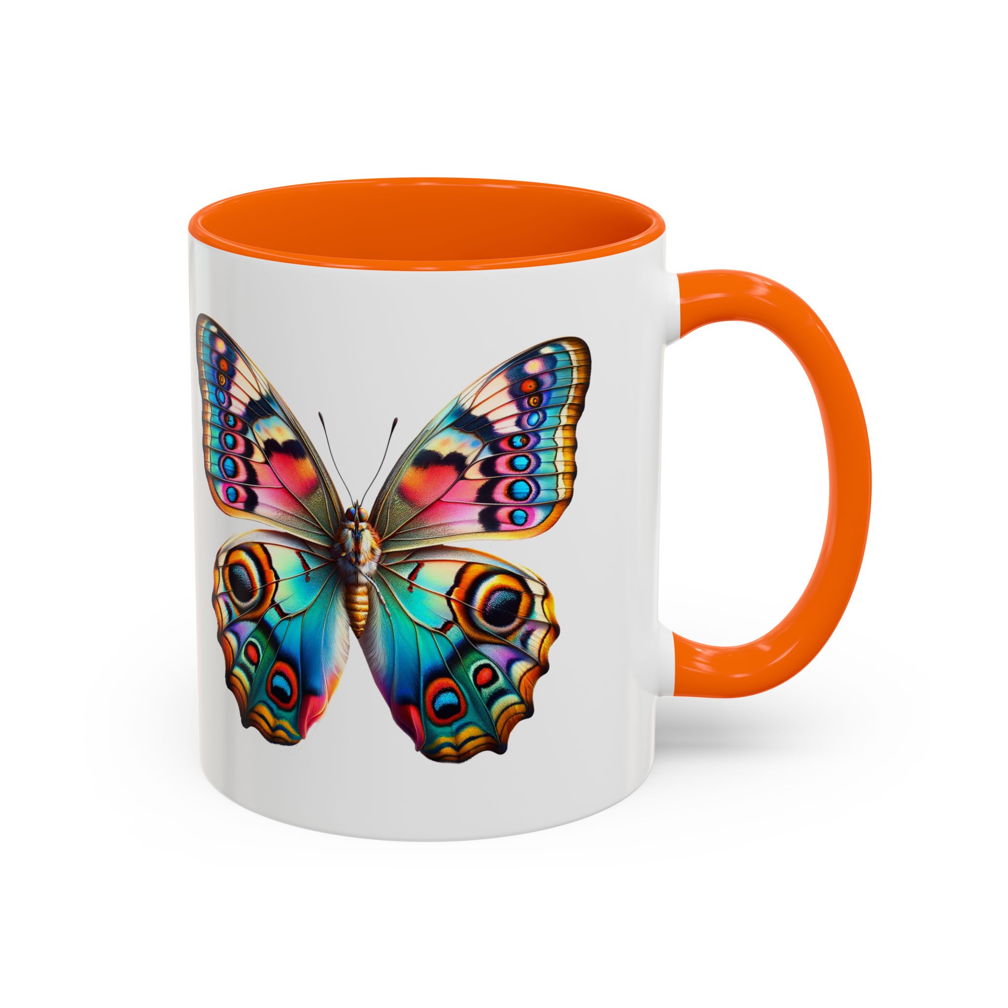 Coffee mug Butterfly unique cup boho gift for her office accessory cute mug nature design - Imagen 41