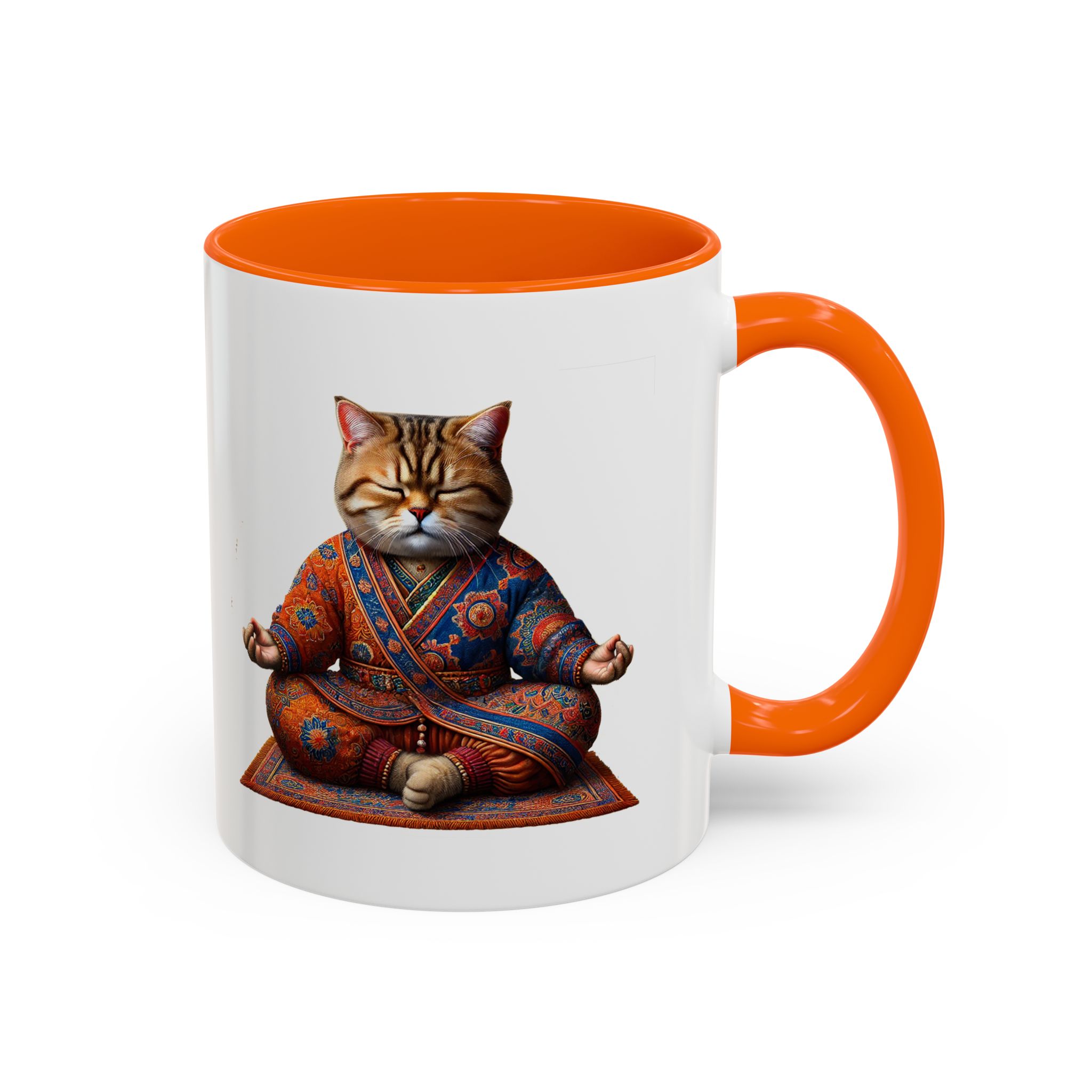 Office Mug cat lover yoga gift for mom Tea cup coffee Mug meditation accessory mindfulness pet design - Image 41