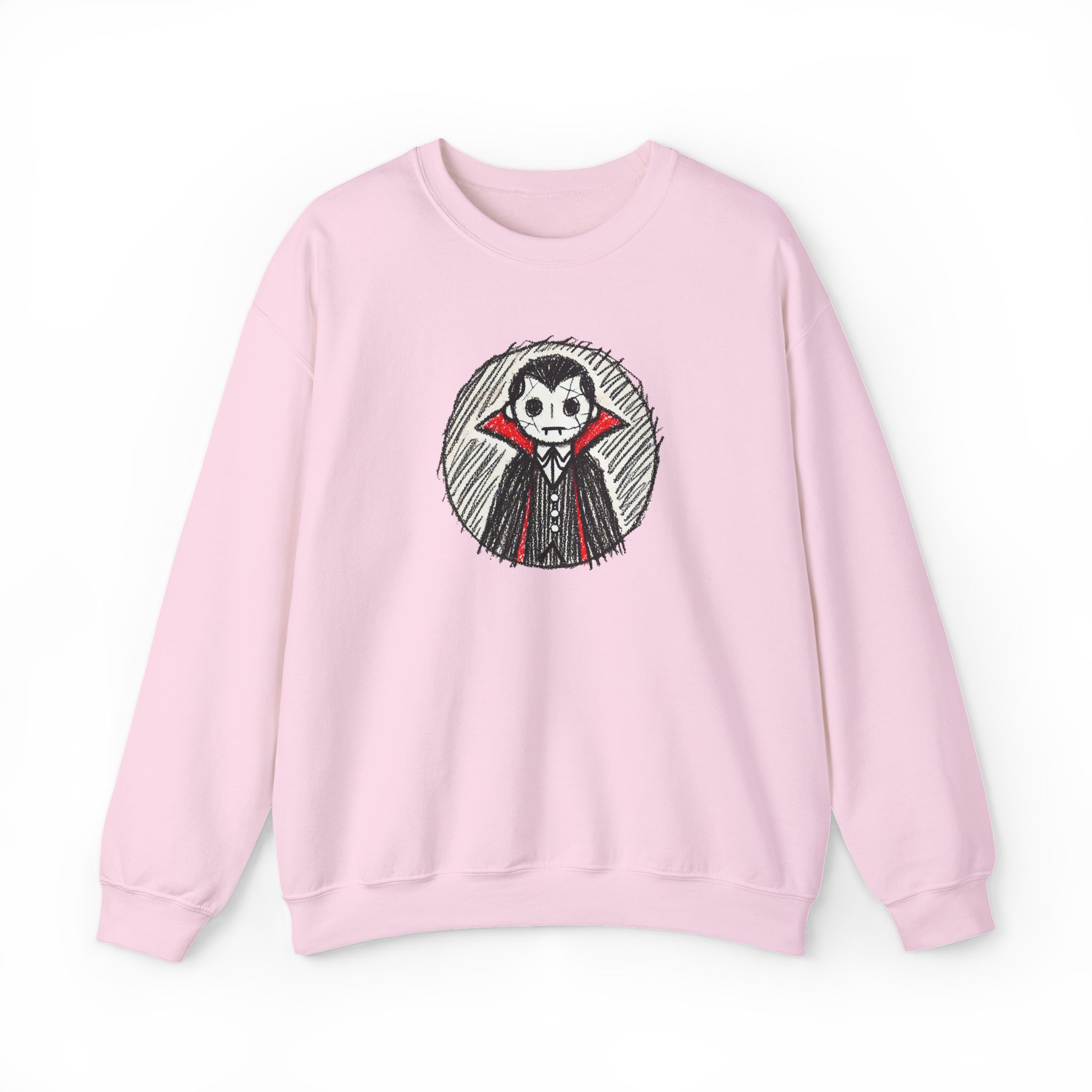 Dracula sweatshirt – Vampire sweatshirt – Gothic sweater vampire print - Image 28