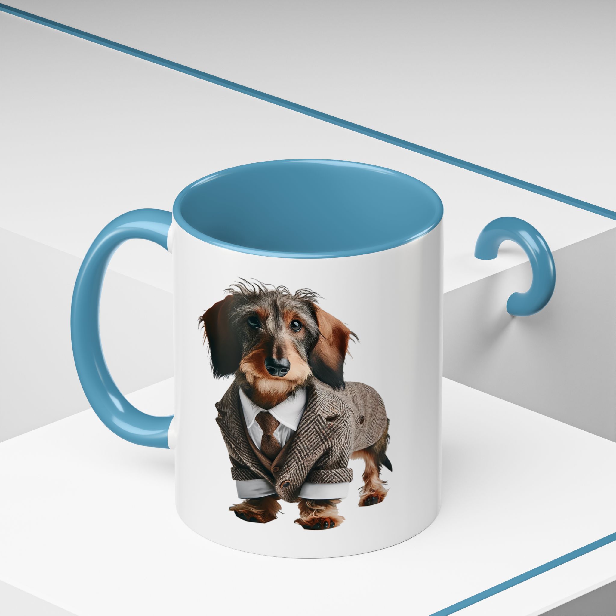 Office mug Dachshund coffee Cup Dog love gift for her unique mug boho tea cup puppy design pet accessory - Image 36