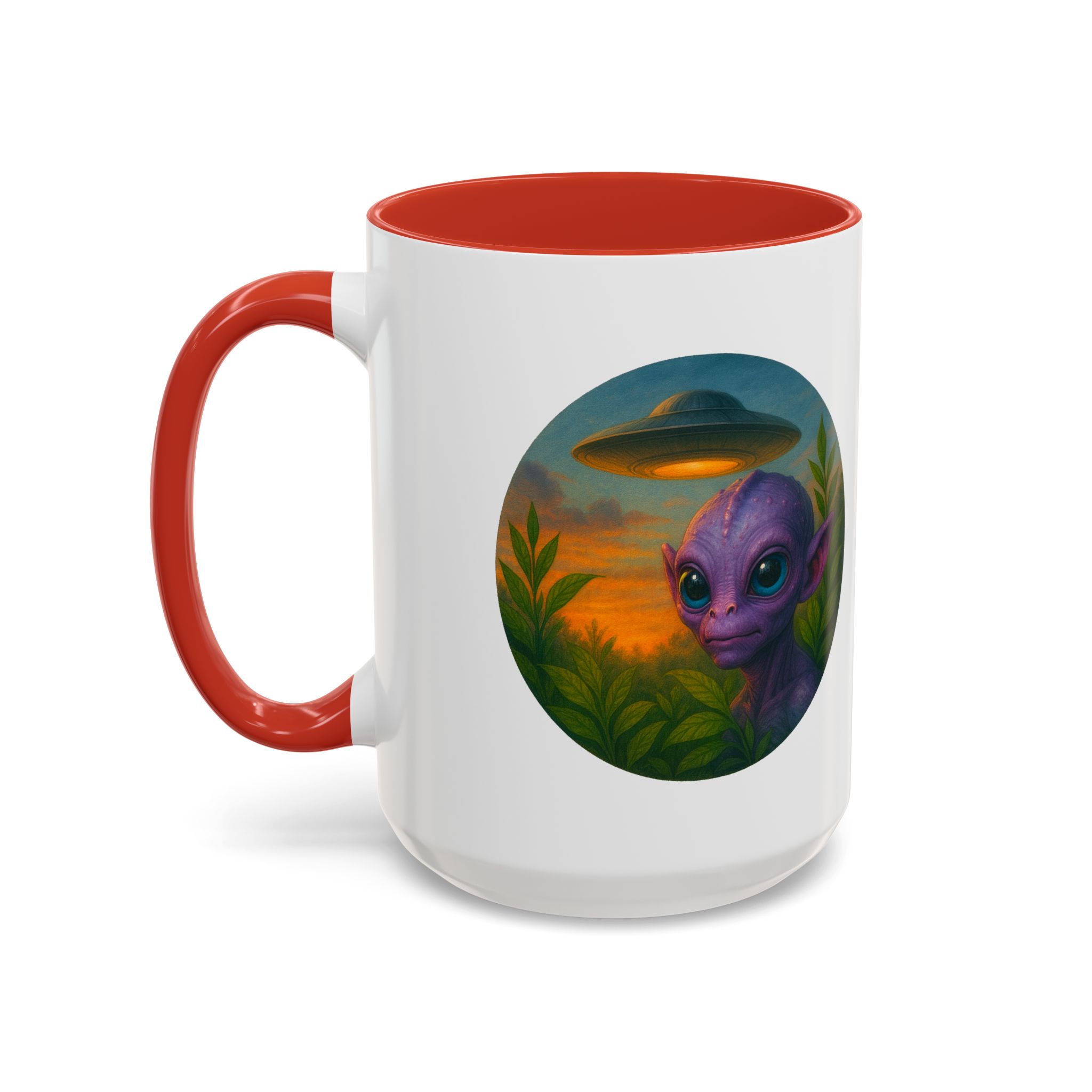 Alien mug and cup extraterrestrial whale fantasy funny vintage graphic oversized womens design - Image 34