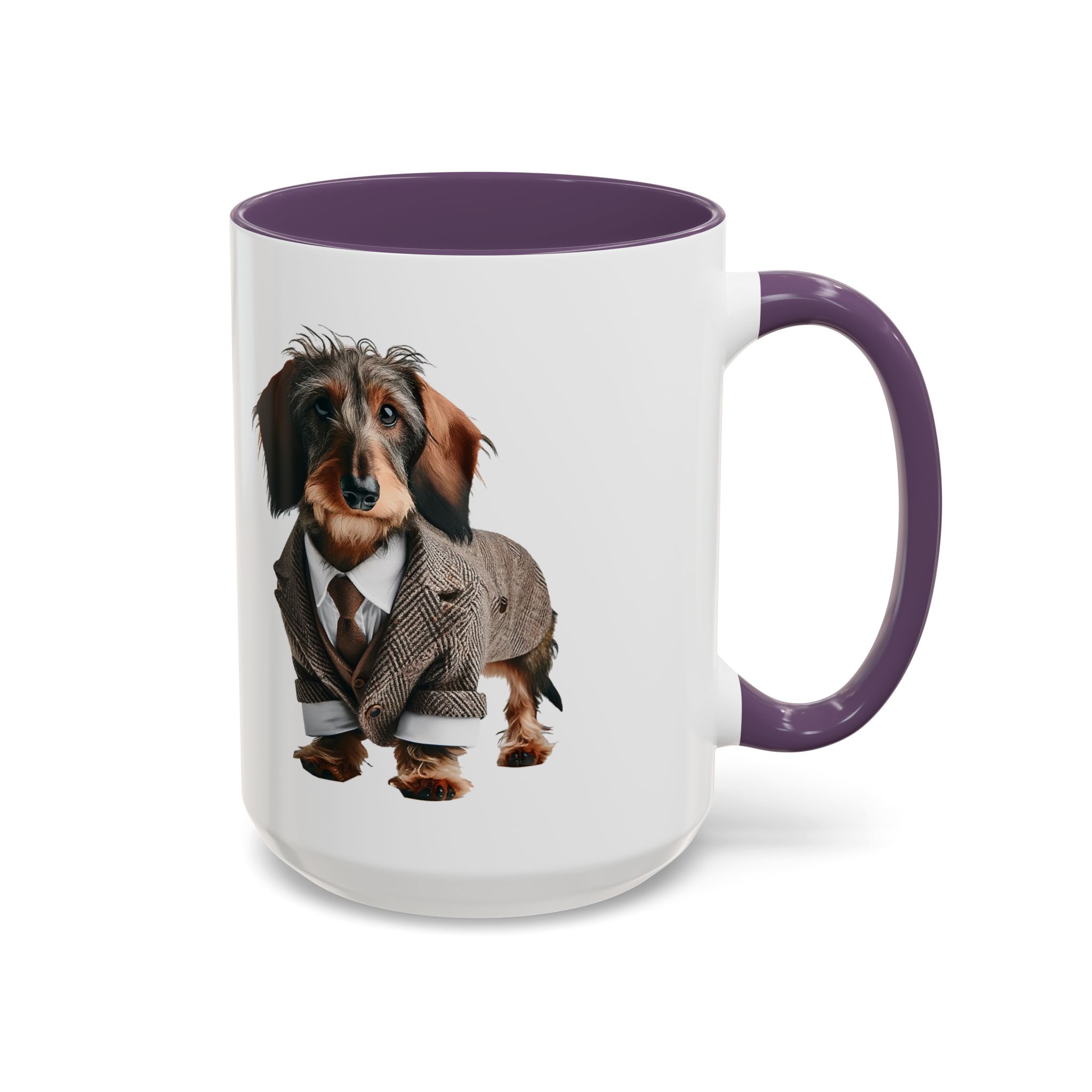 Office mug Dachshund coffee Cup Dog love gift for her unique mug boho tea cup puppy design pet accessory - Image 57