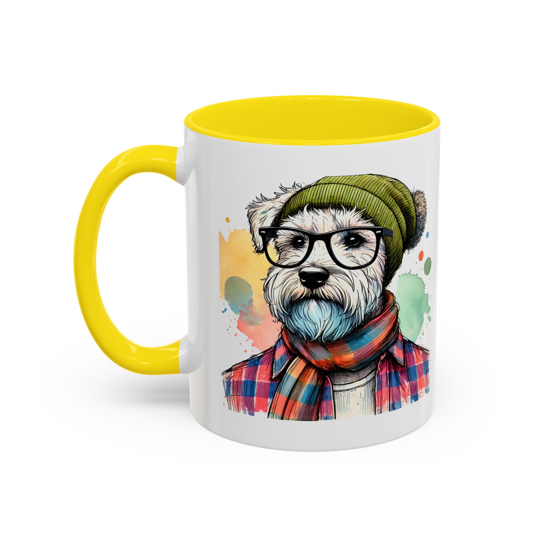 Funny mug dog Boho coffee mug funny gift pet lover hipster accessory lover tea office mug unique design - Image 50