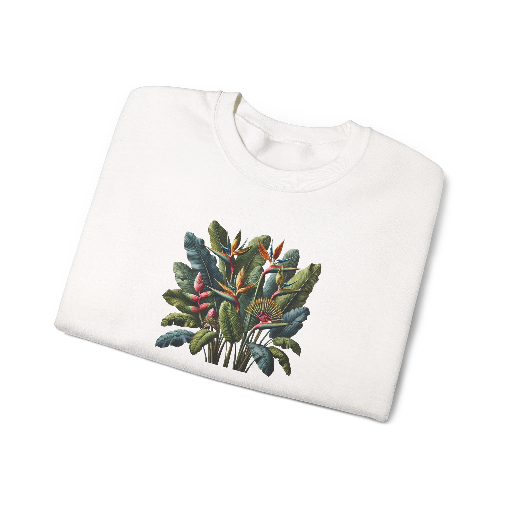 Flower sweatshirt – Wild Flower sweatshirt – Boho Floral sweater wildflower print - Image 3