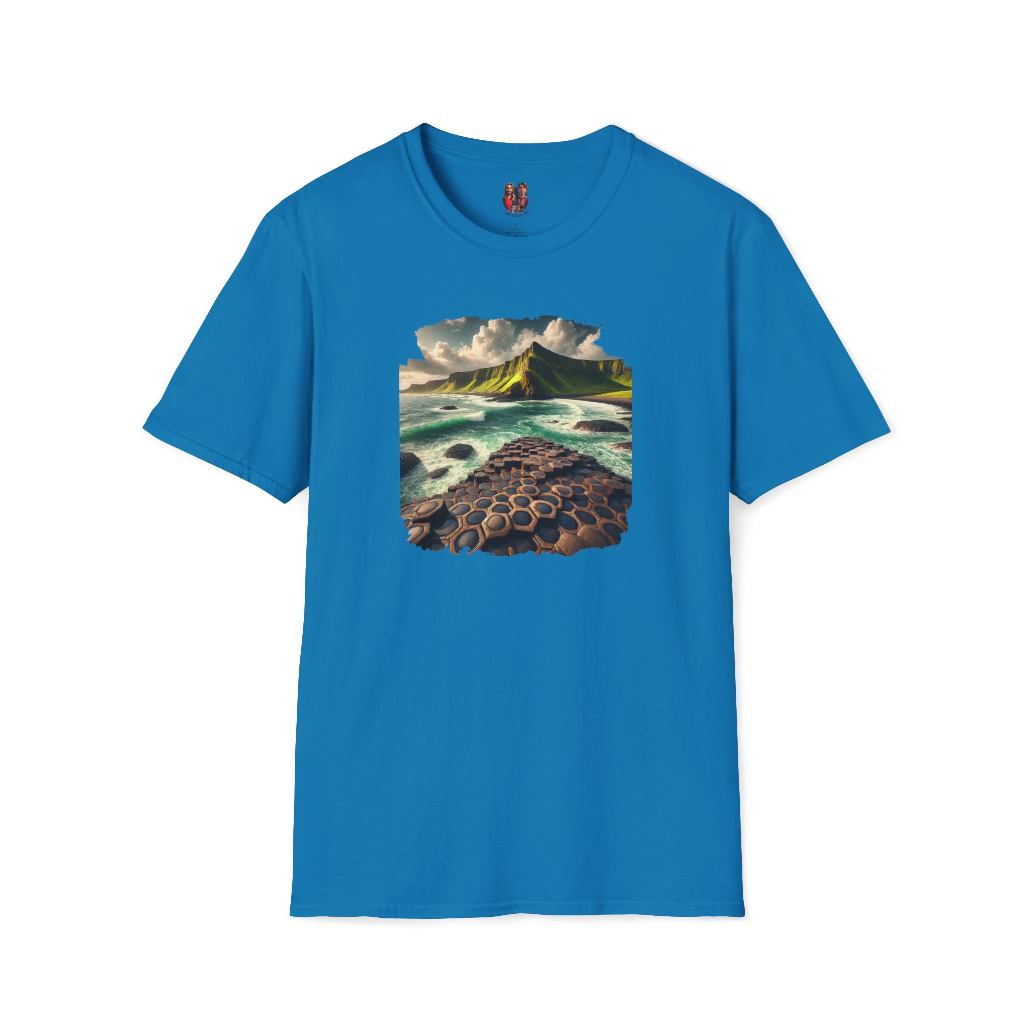 Landscape tshirt ireland graphic tee nature vintage clothing gift for dad giant causeway bushmills vintage tshirt cool comfort apparel - Image 24
