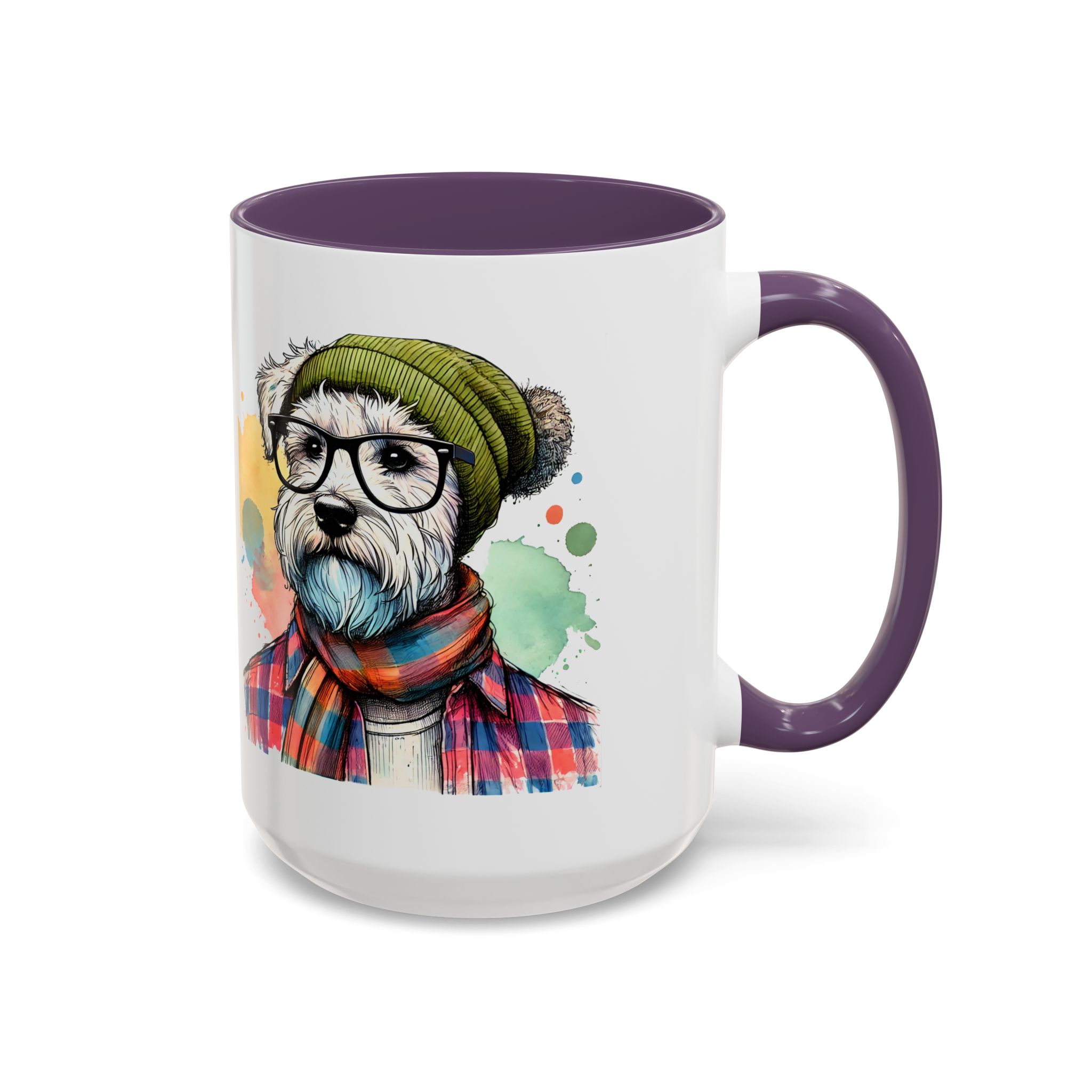 Funny mug dog Boho coffee mug funny gift pet lover hipster accessory lover tea office mug unique design - Image 57