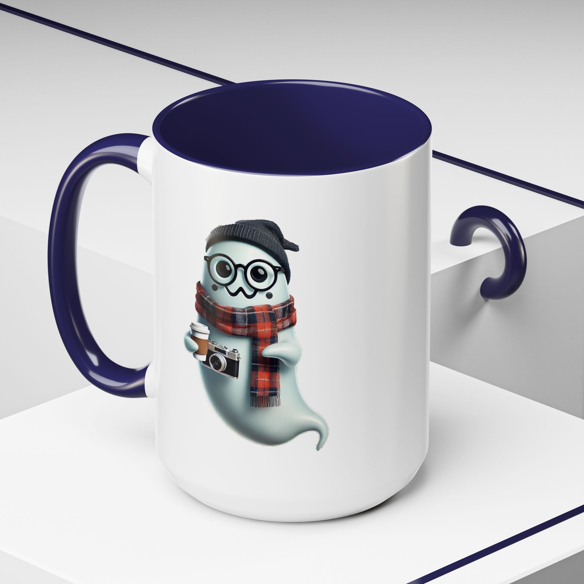 Funny mug boho Ghost coffee cup gift for him Ghost office Mug music lover accessory cool design - Image 24