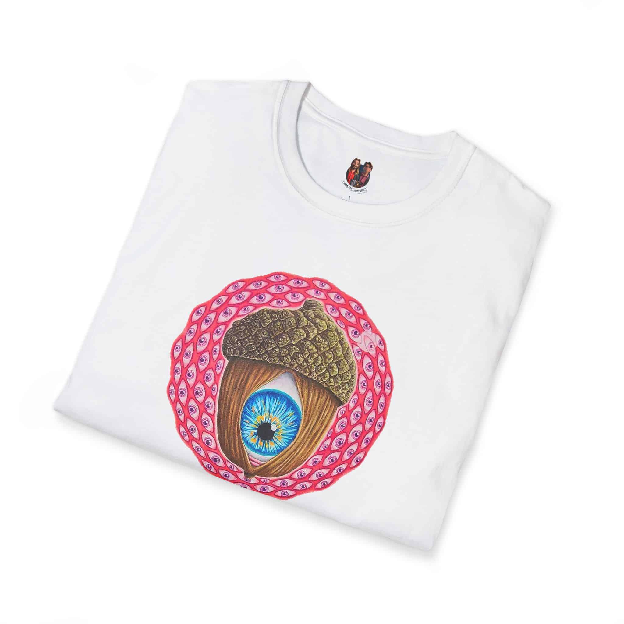 Imaginative Surrealist Art Tshirt Goat Unique Dream tee by Renowned Artist