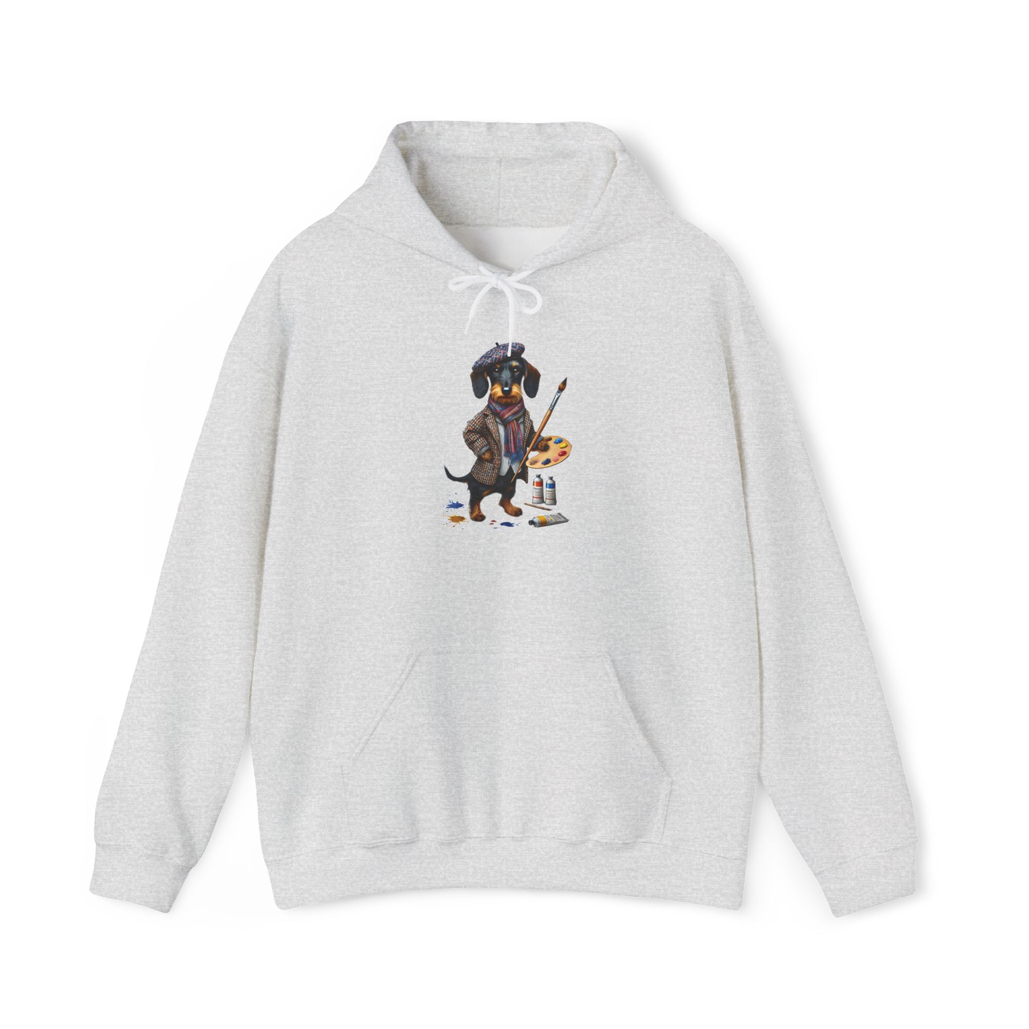 Dachshund Hoodie – Cute Dog Hoodie – Boho Dog Sweatshirt dachshund print - Image 6