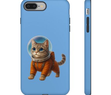 Cat in Space Suit Phone Case