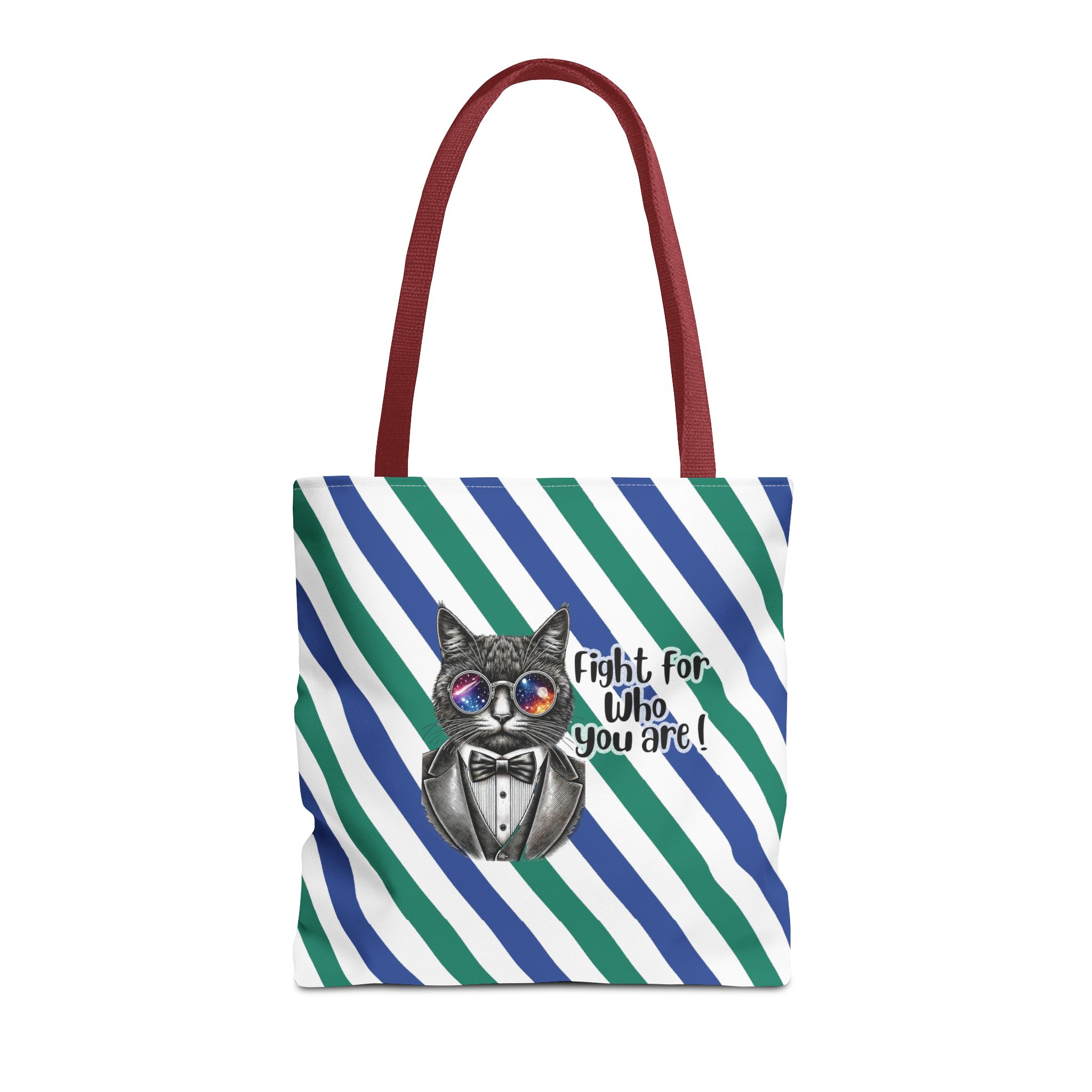 Funny tote bag Motivational vintage bag cat design cute tote bag Cool animal shoulder bag - Image 9