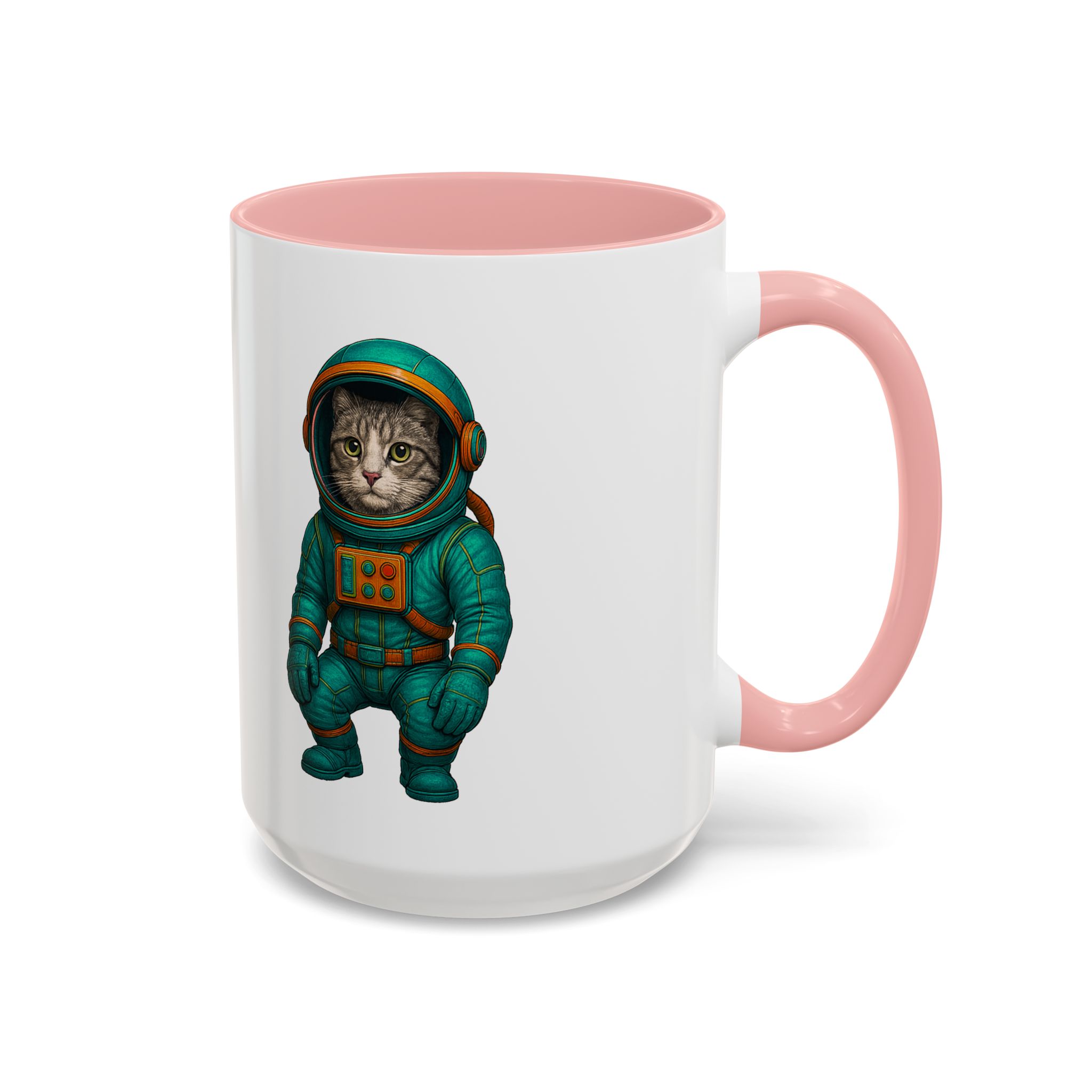 Coffee Mug funny Cat lover boho Mug Cat astronaut tea cup pet unique accessory kitten gift for her - Imagen 29