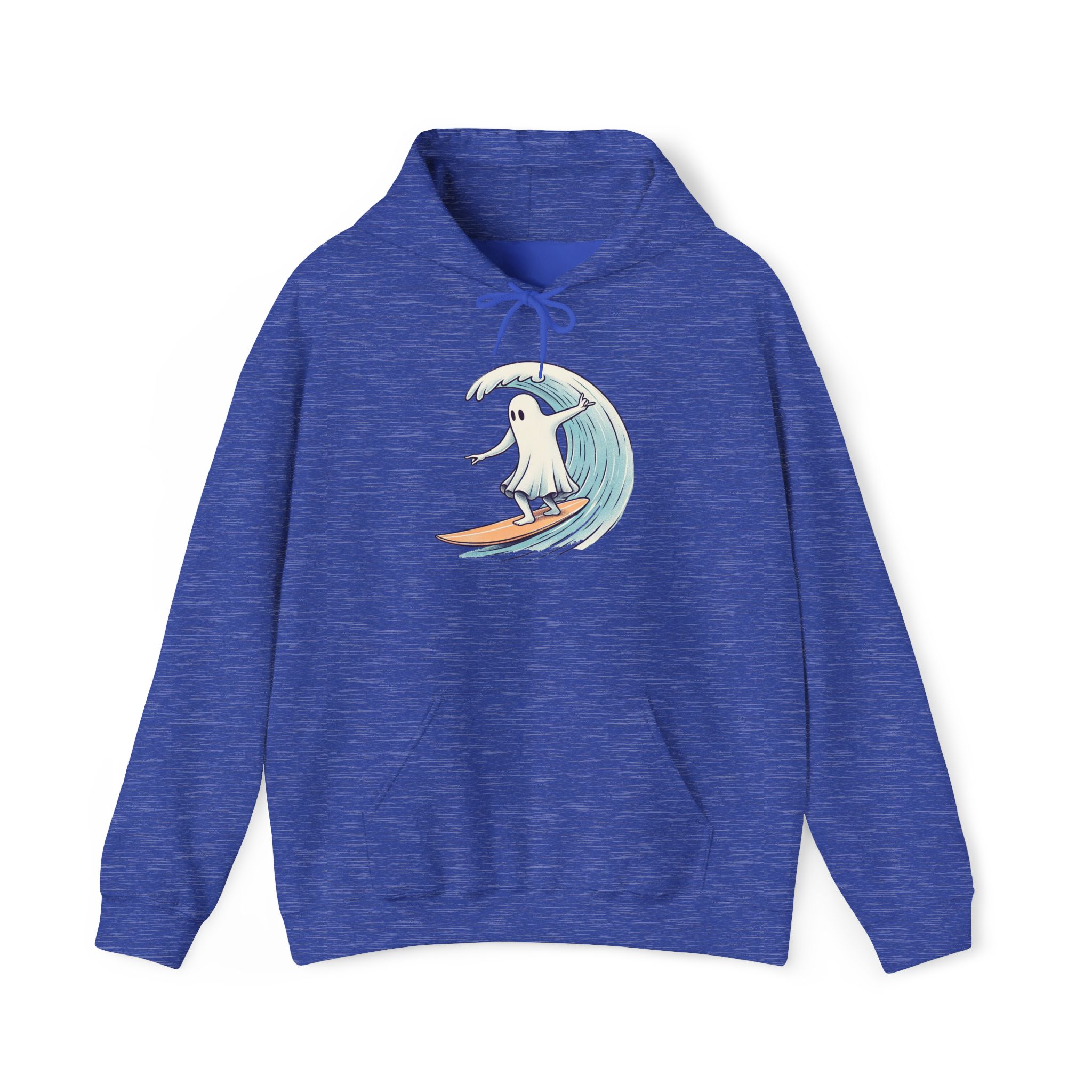 Surf Ghost Hoodie – Beach sweatshirt – Boho Ghost Hoodie surf print ghost - Image 22