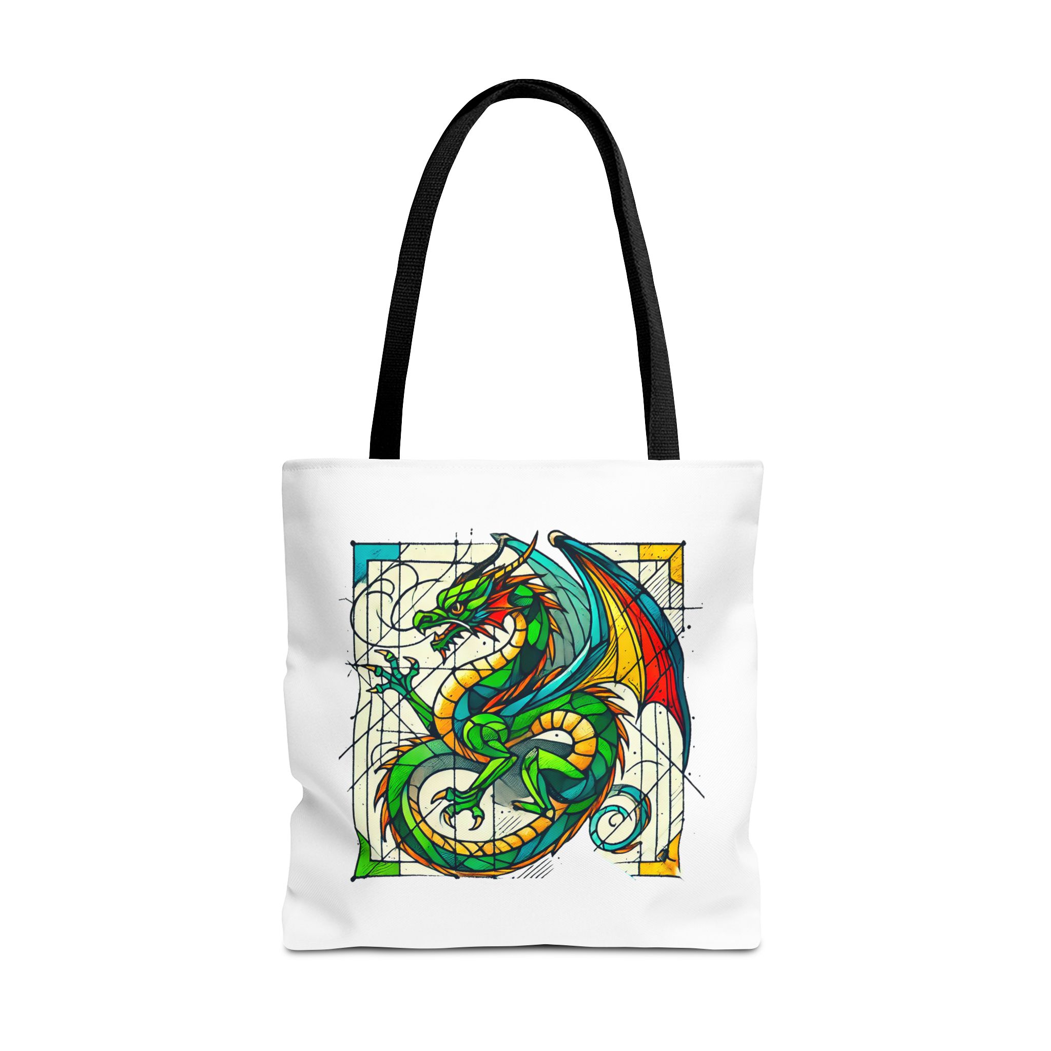 Dragon tote bag powerful look with unique graphic design - Image 5