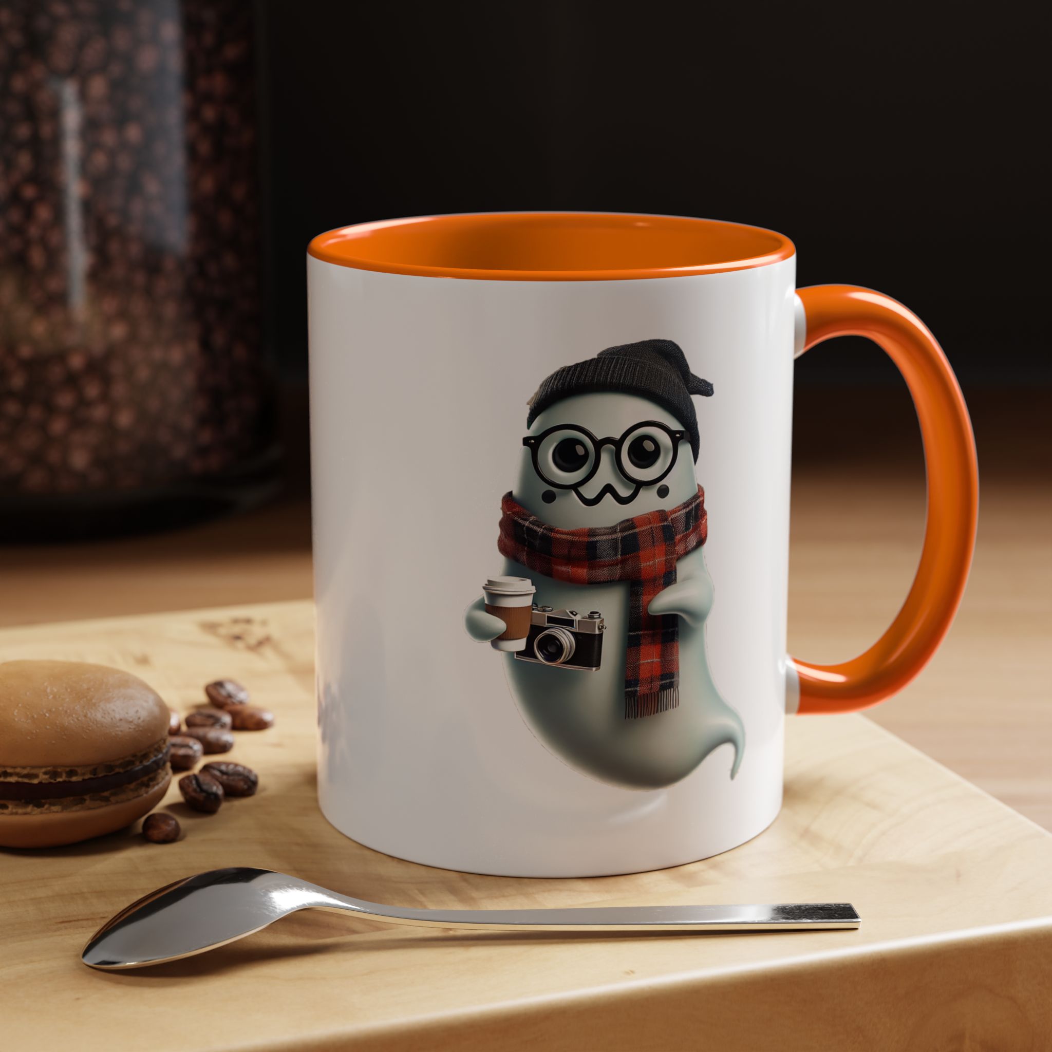 Funny mug boho Ghost coffee cup gift for him Ghost office Mug music lover accessory cool design - Image 43