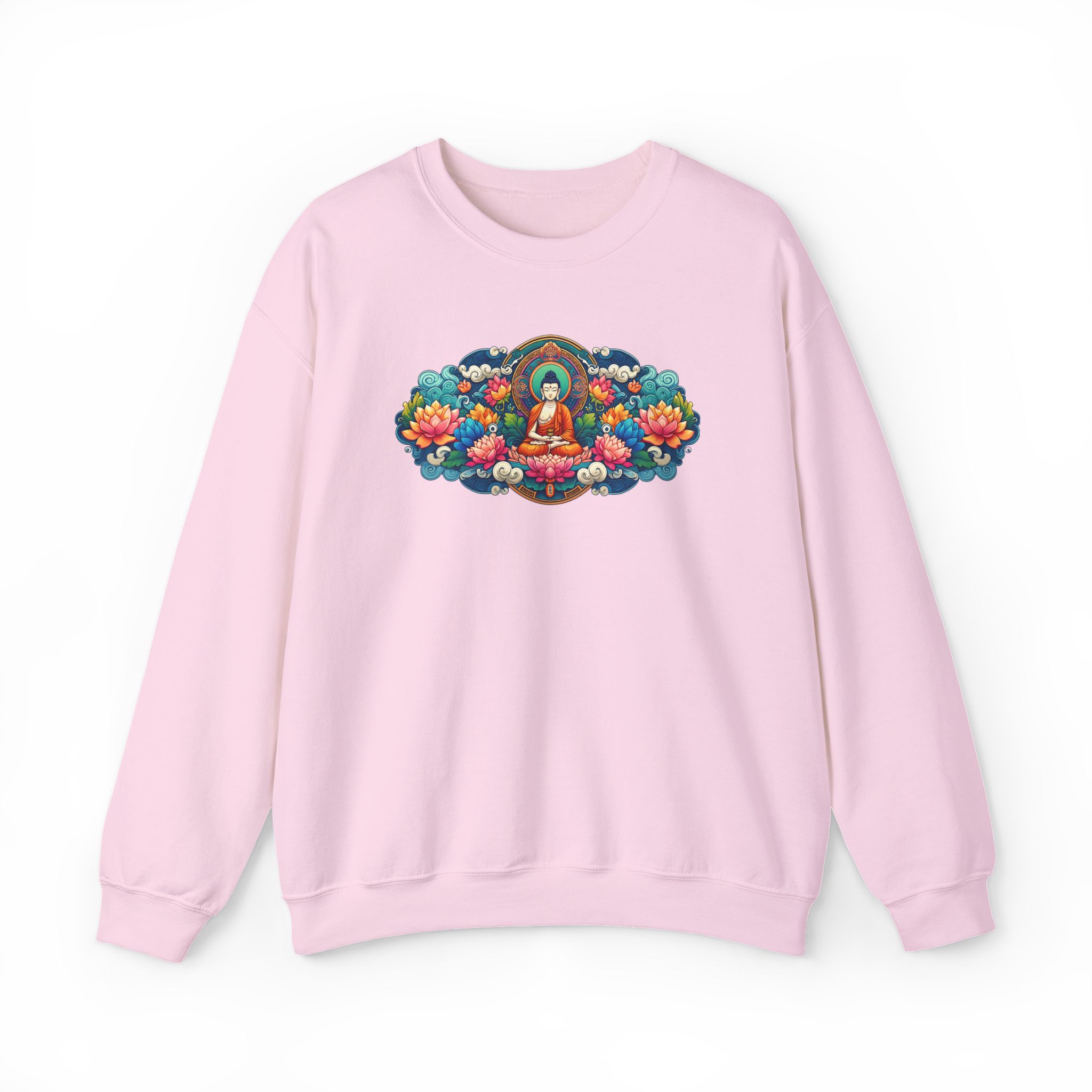Yoga Vibes sweatshirt – Zen sweater – Meditation Sweatshirt Buddha print - Image 28